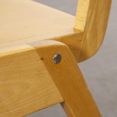 Chaise de salle à manger empilable Casala des années 1970, ensemble de huit pièces