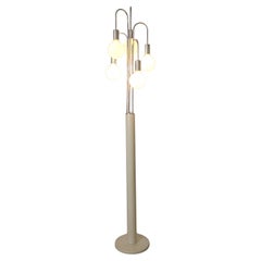 1970s Cascading Chrome Waterfall Floor Lamp