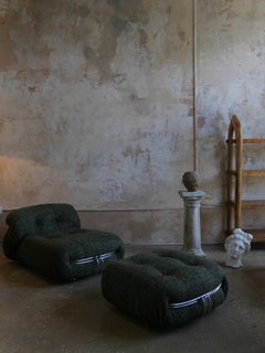 1970s Cassina Soriana Ottoman by Afra and Tobia Scarpa