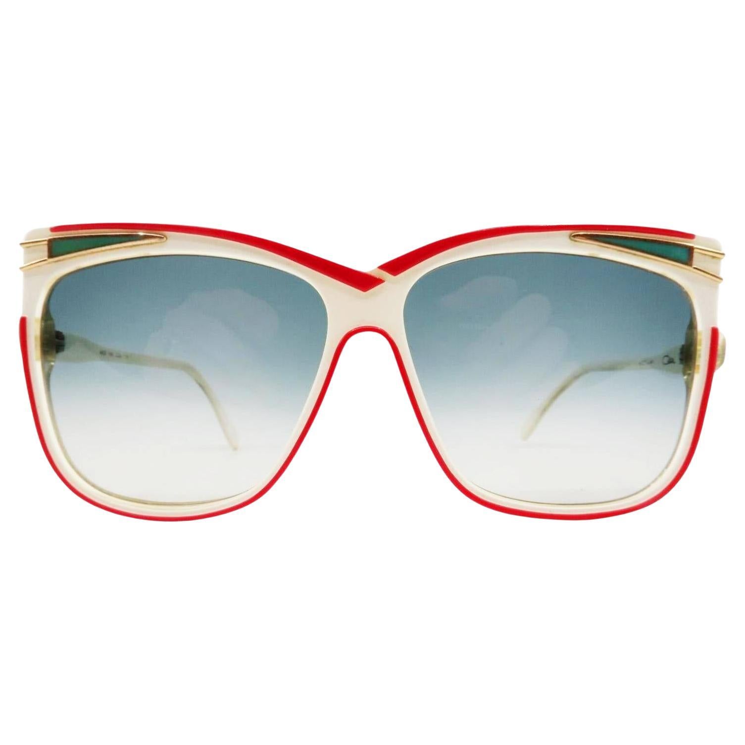 1970s Cazal Cat-Eye Oversized Sunglasses For Sale