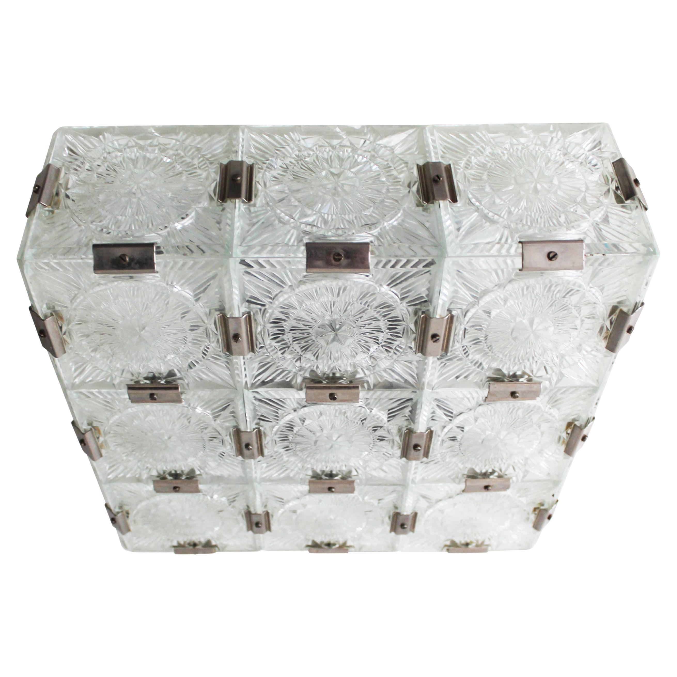 1970
s Ceiling Light by Jaroslav Bejvl Sr. for Kamenicky Senov