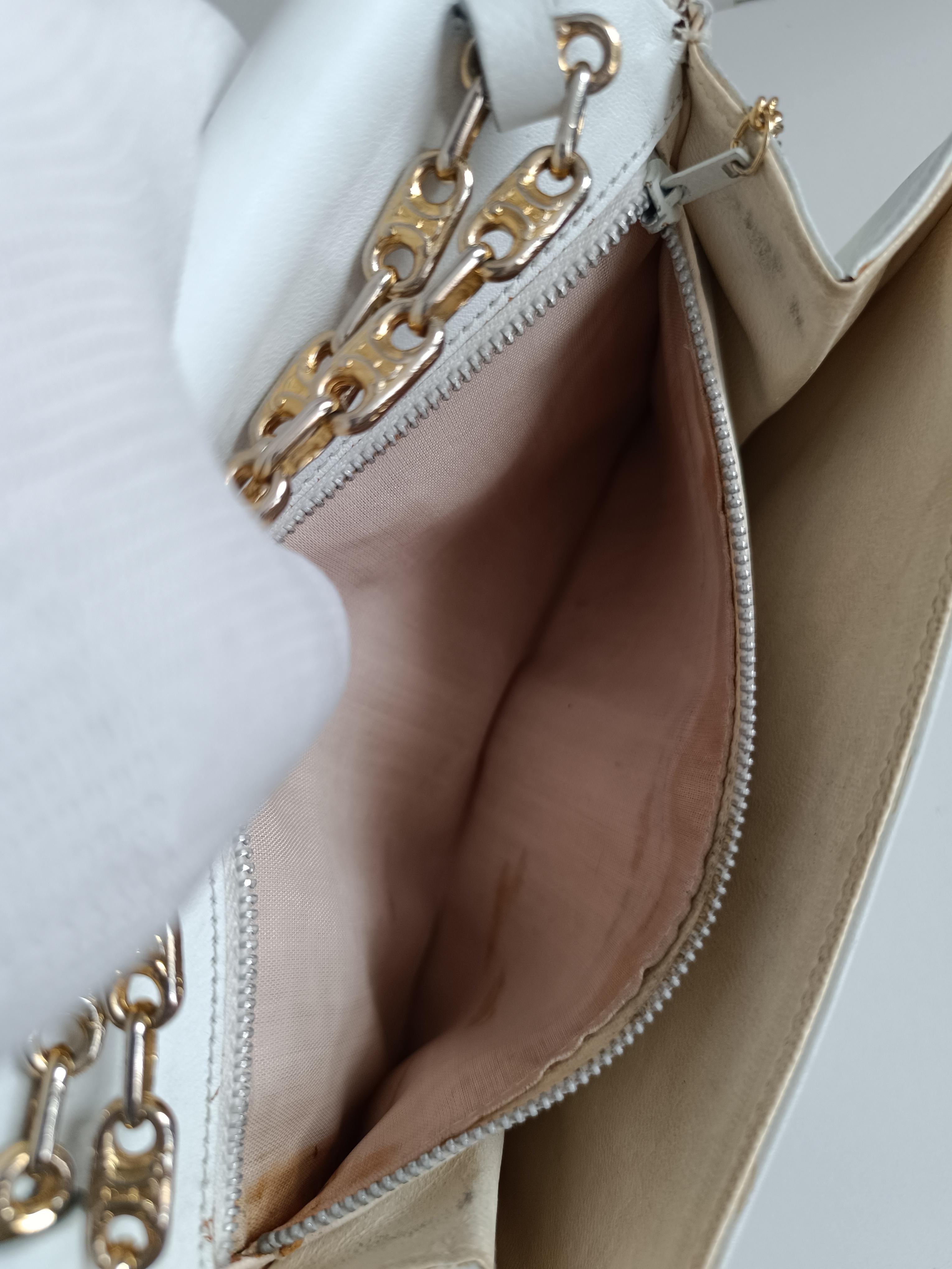 Celine, sac à bandoulière vintage en cuir, années 1970 en vente 10