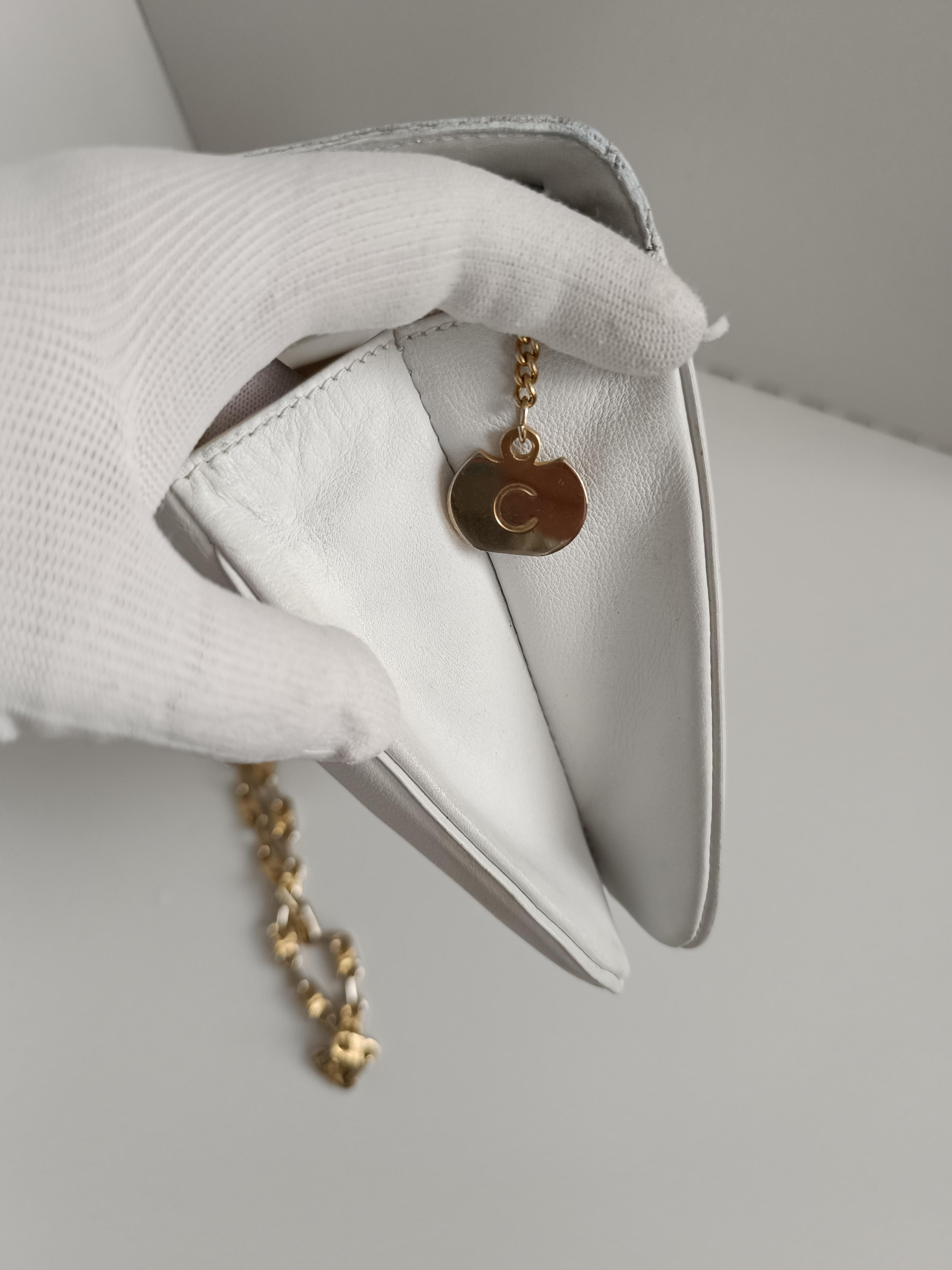 Celine, sac à bandoulière vintage en cuir, années 1970 en vente 11
