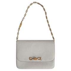 1970s Celine Vintage leather crossbody bag
