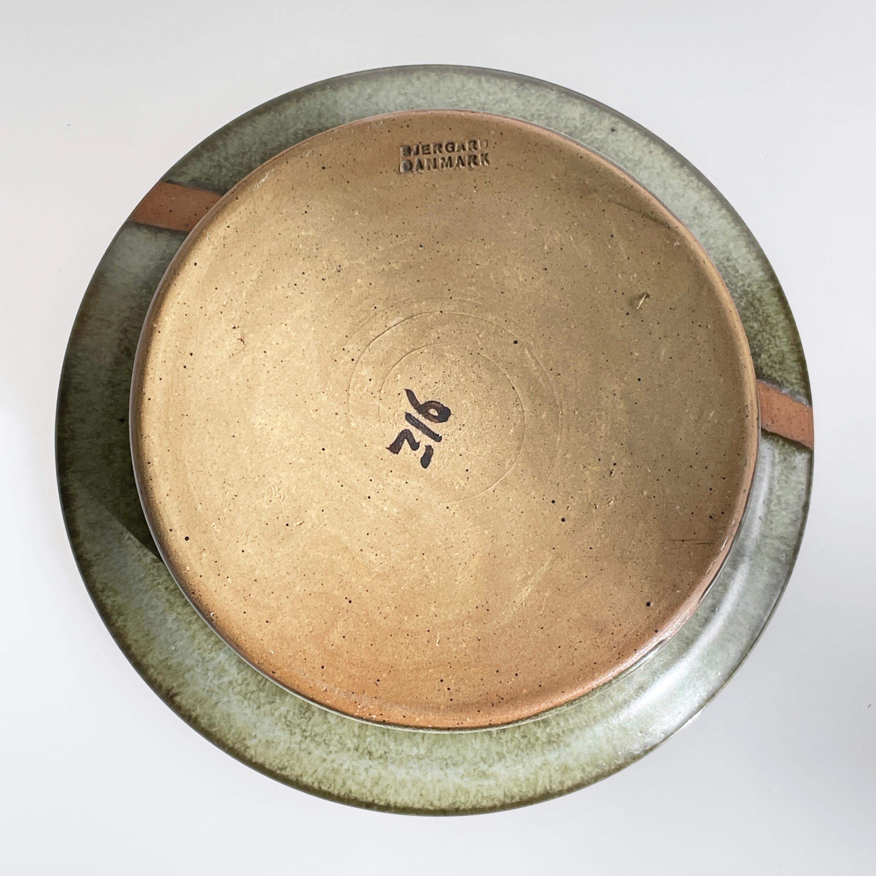 1970's Ceramic Bowl by Bjergard, Denmark For Sale 3