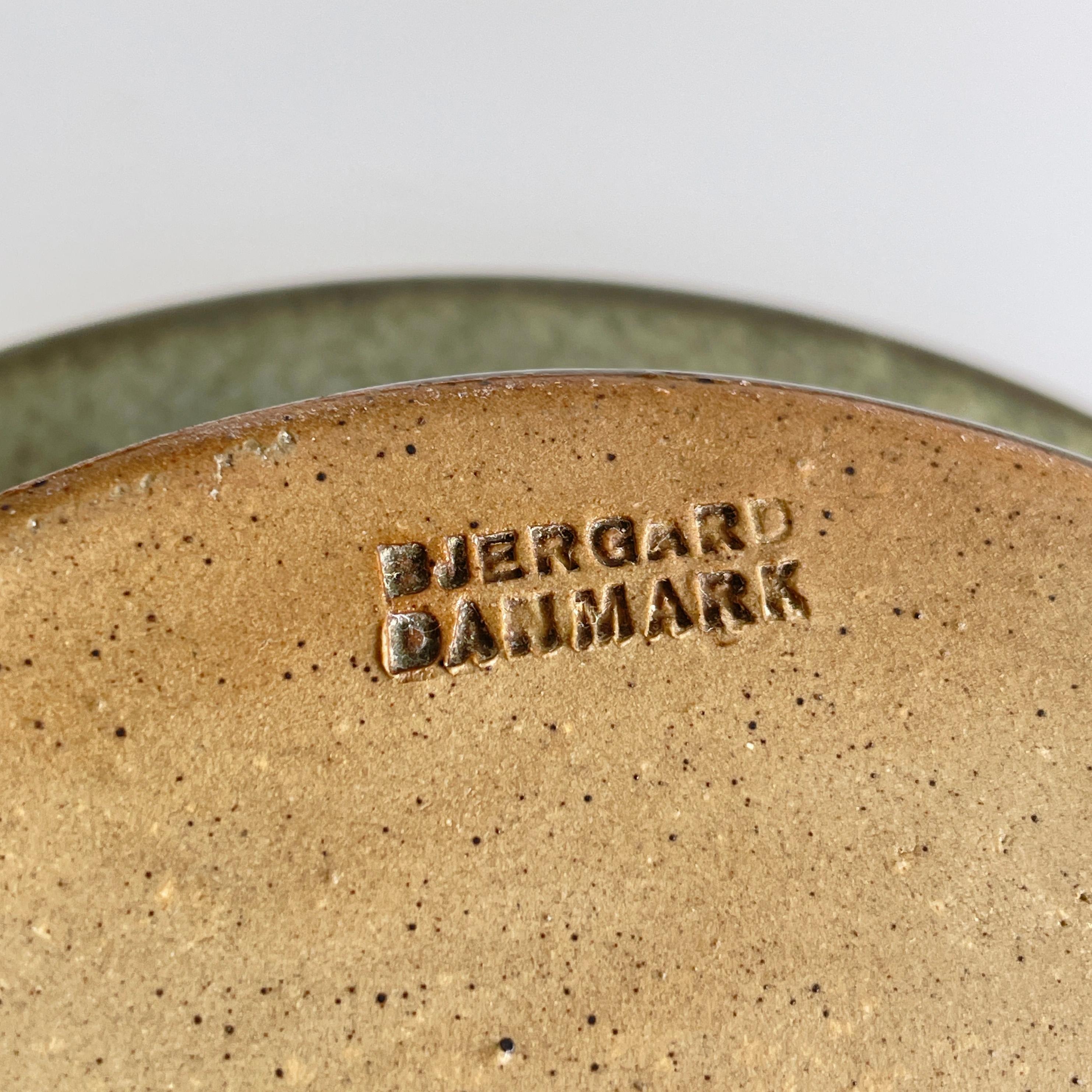 1970er Keramikschüssel von Bjergard, Dänemark (Dänisch) im Angebot
