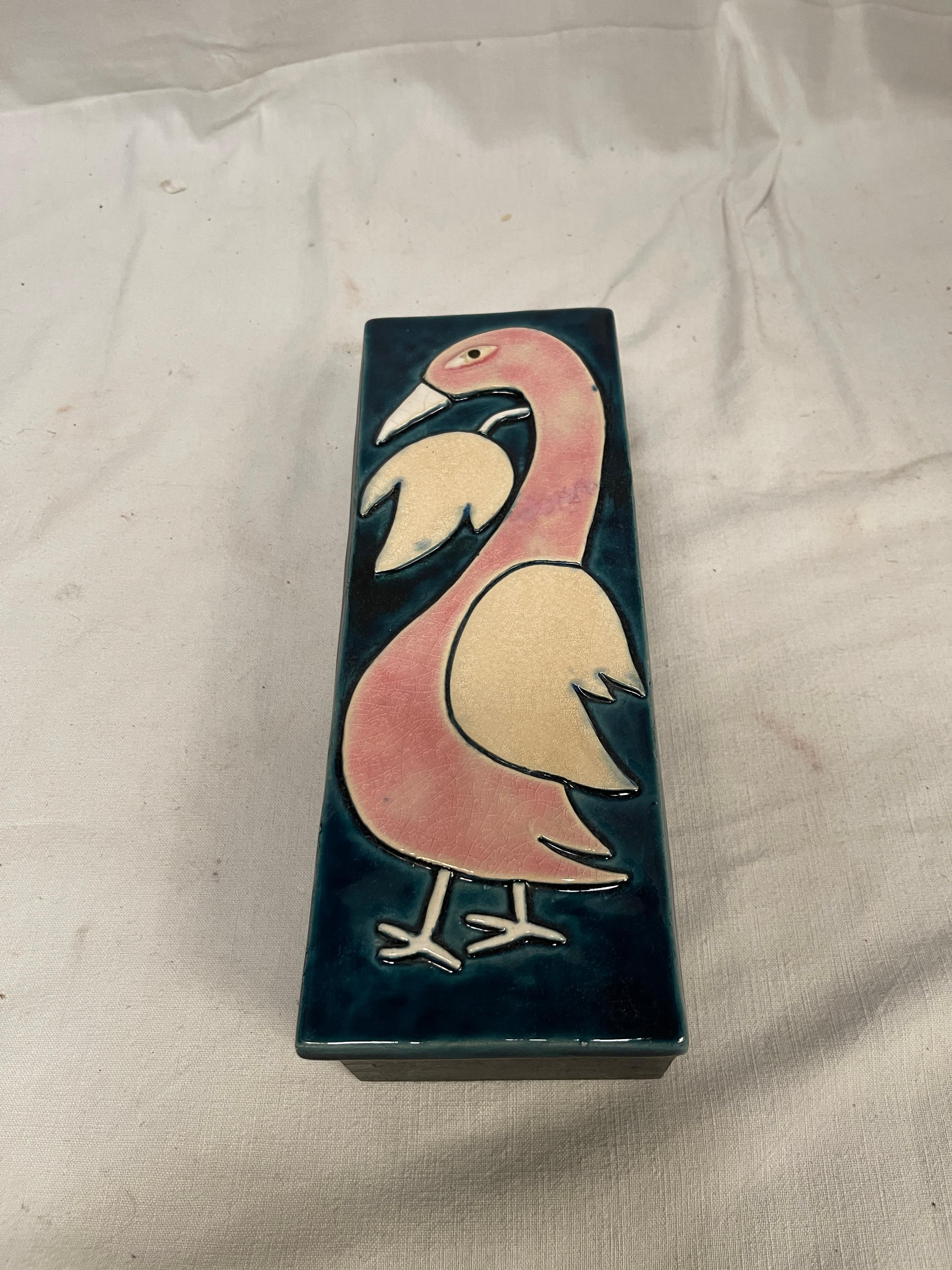 1970's Ceramic box by Mithé Espelt
France
Docu