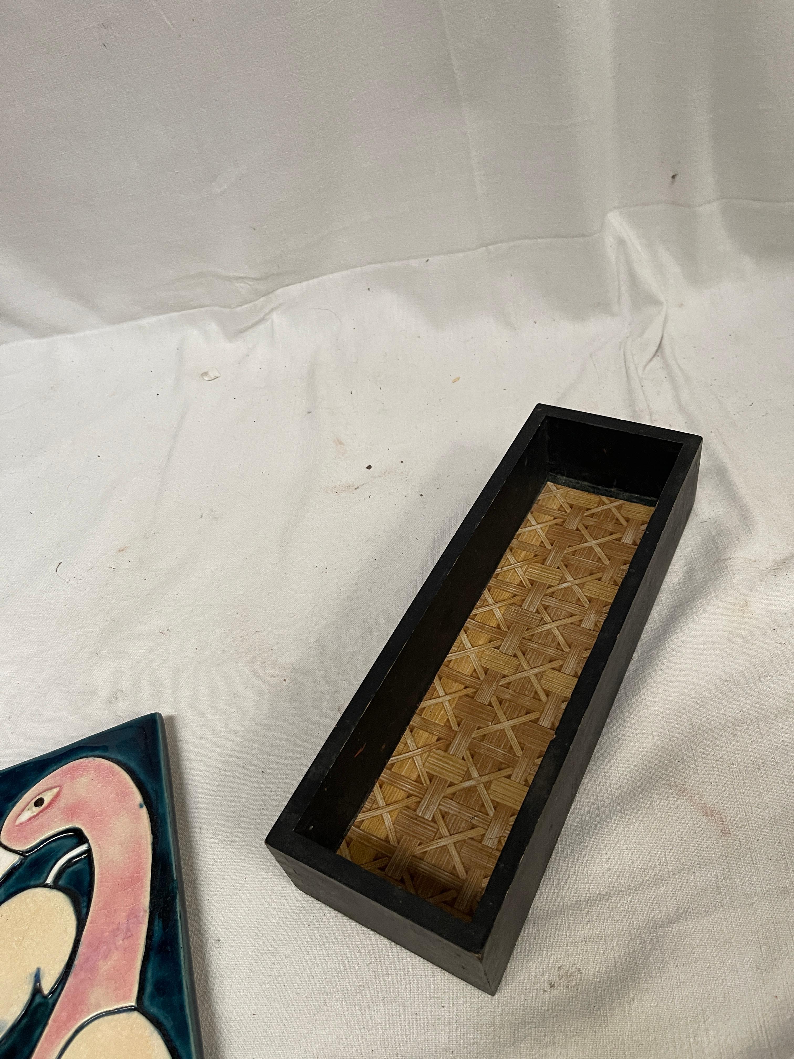 Late 20th Century 1970's Ceramic box by Mithé Espelt For Sale