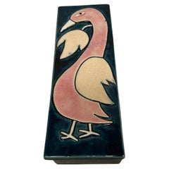 1970's Ceramic box by Mithé Espelt