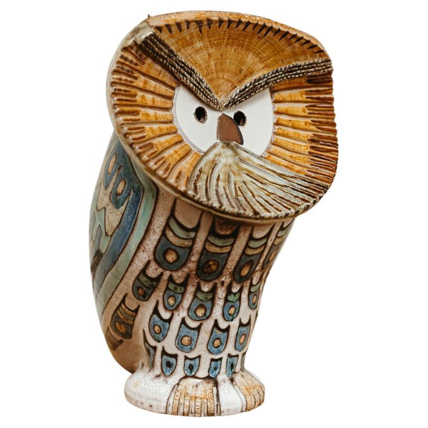 1970's Ceramic Owl For Sale