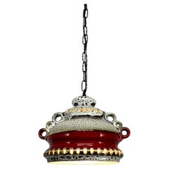 1970's Ceramic Pendant Light, Germany