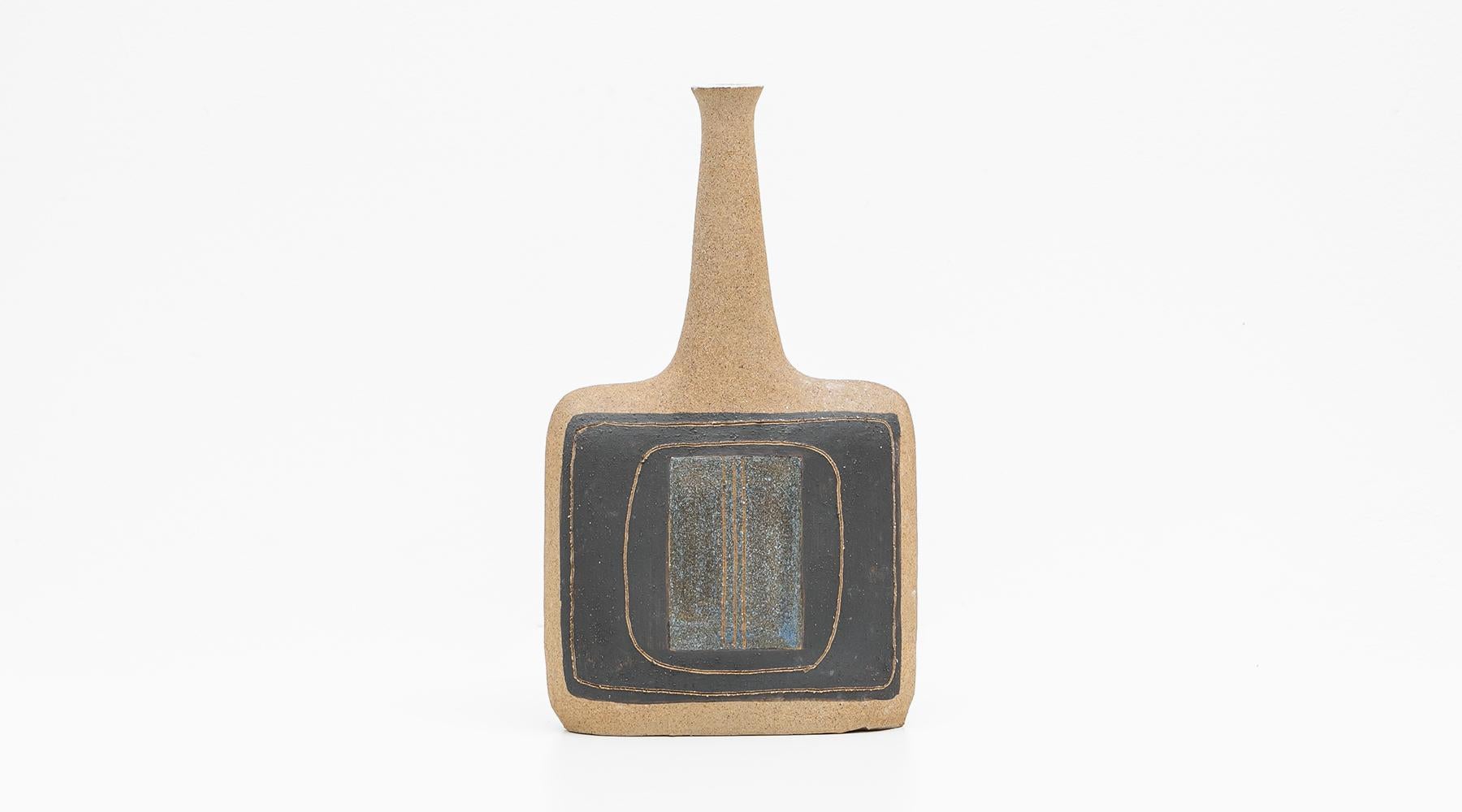 Modern 1970s Ceramic Vases by Bruno Gambone