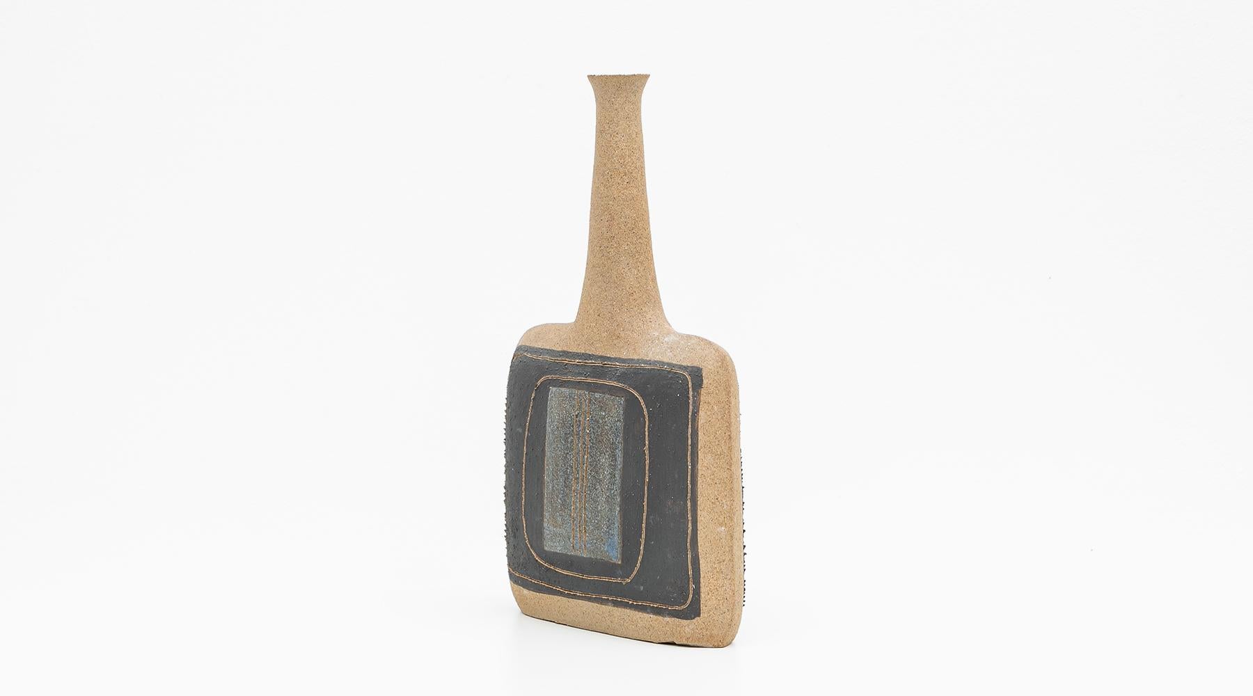 Italian 1970s Ceramic Vases by Bruno Gambone
