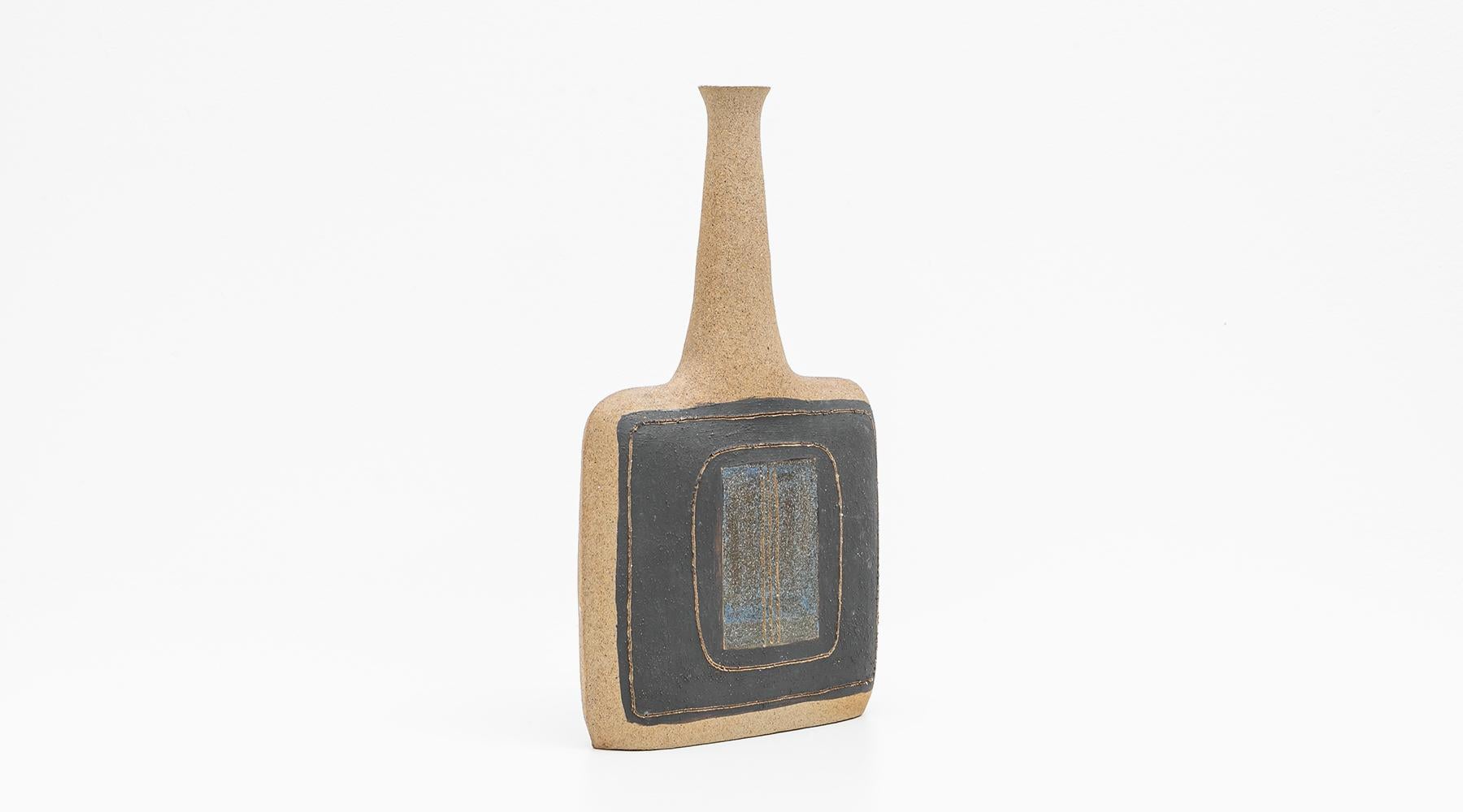 Late 20th Century 1970s Ceramic Vases by Bruno Gambone