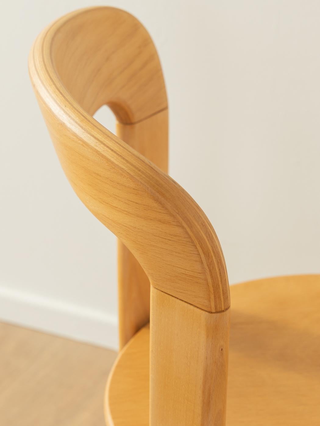 Late 20th Century 1970s Chair, Model Rey Chair 33, Bruno Rey For Sale