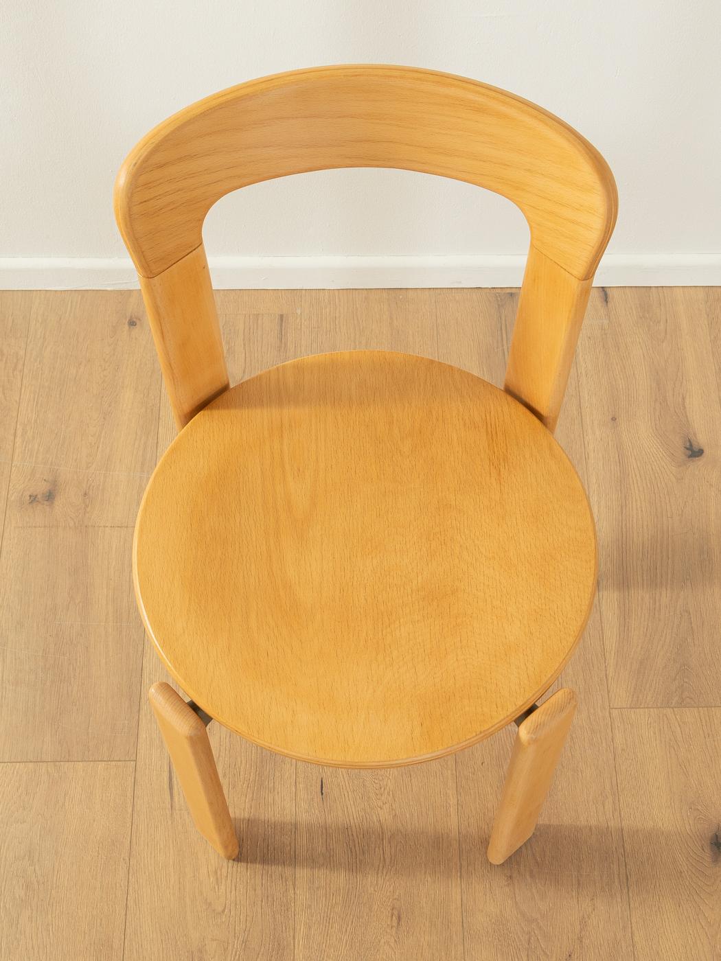 1970s Chair, Model Rey Chair 33, Bruno Rey For Sale 1