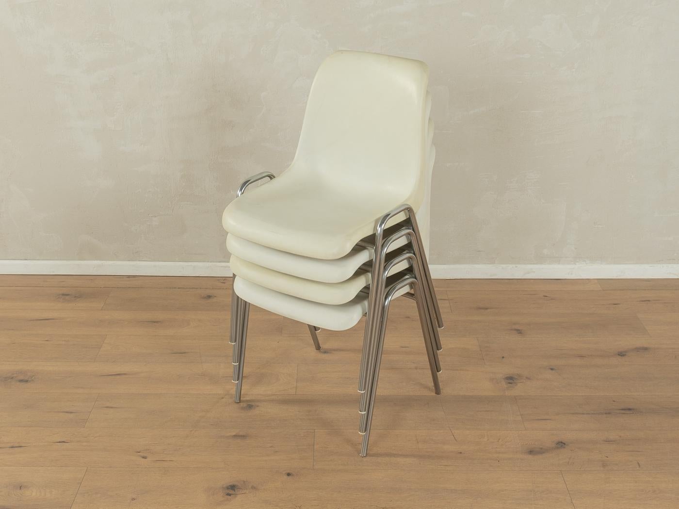 Mid-Century Modern 1970s Chairsm Space Age For Sale