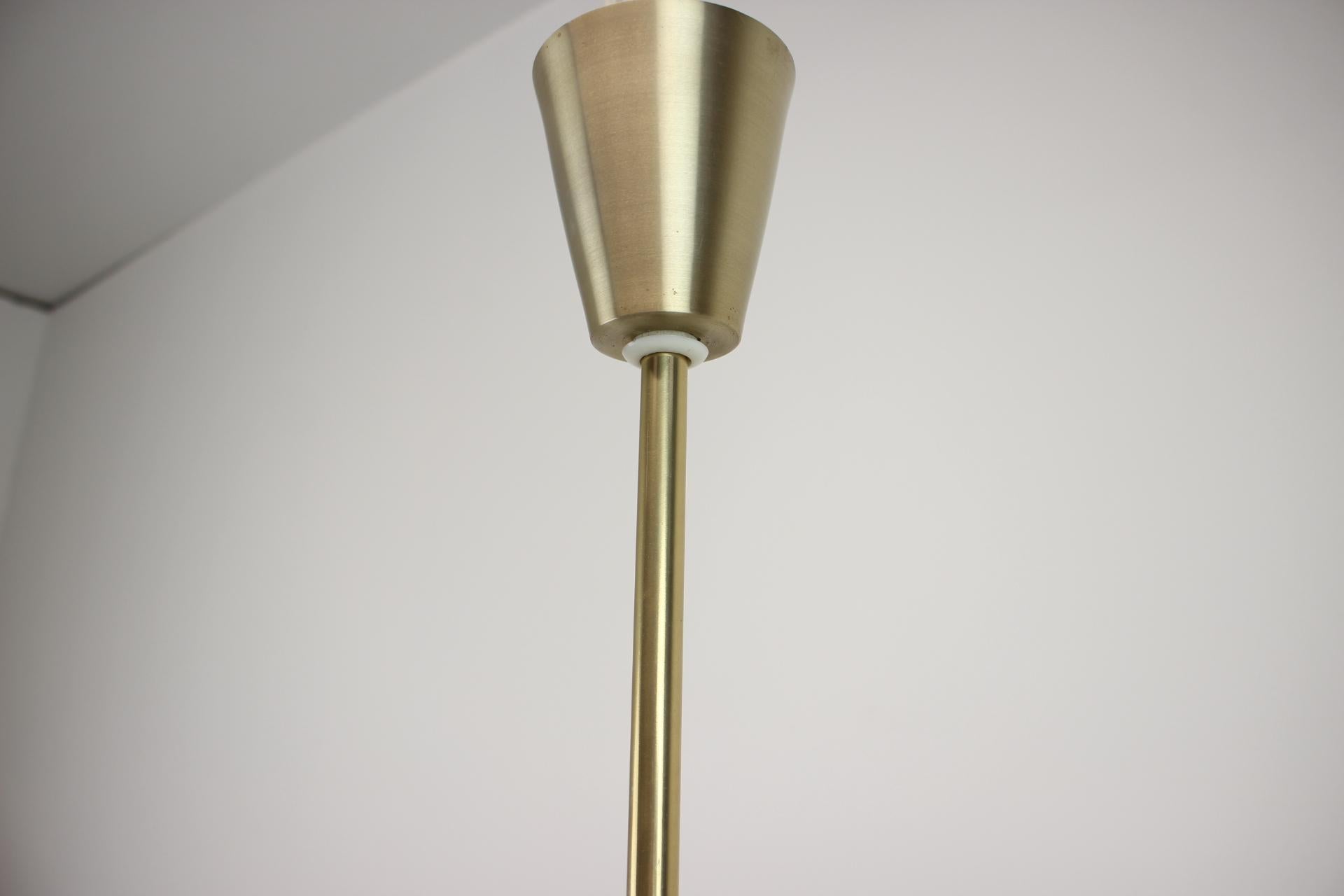 1970's Chandelier by VEB AKA Electric, Germany For Sale 5