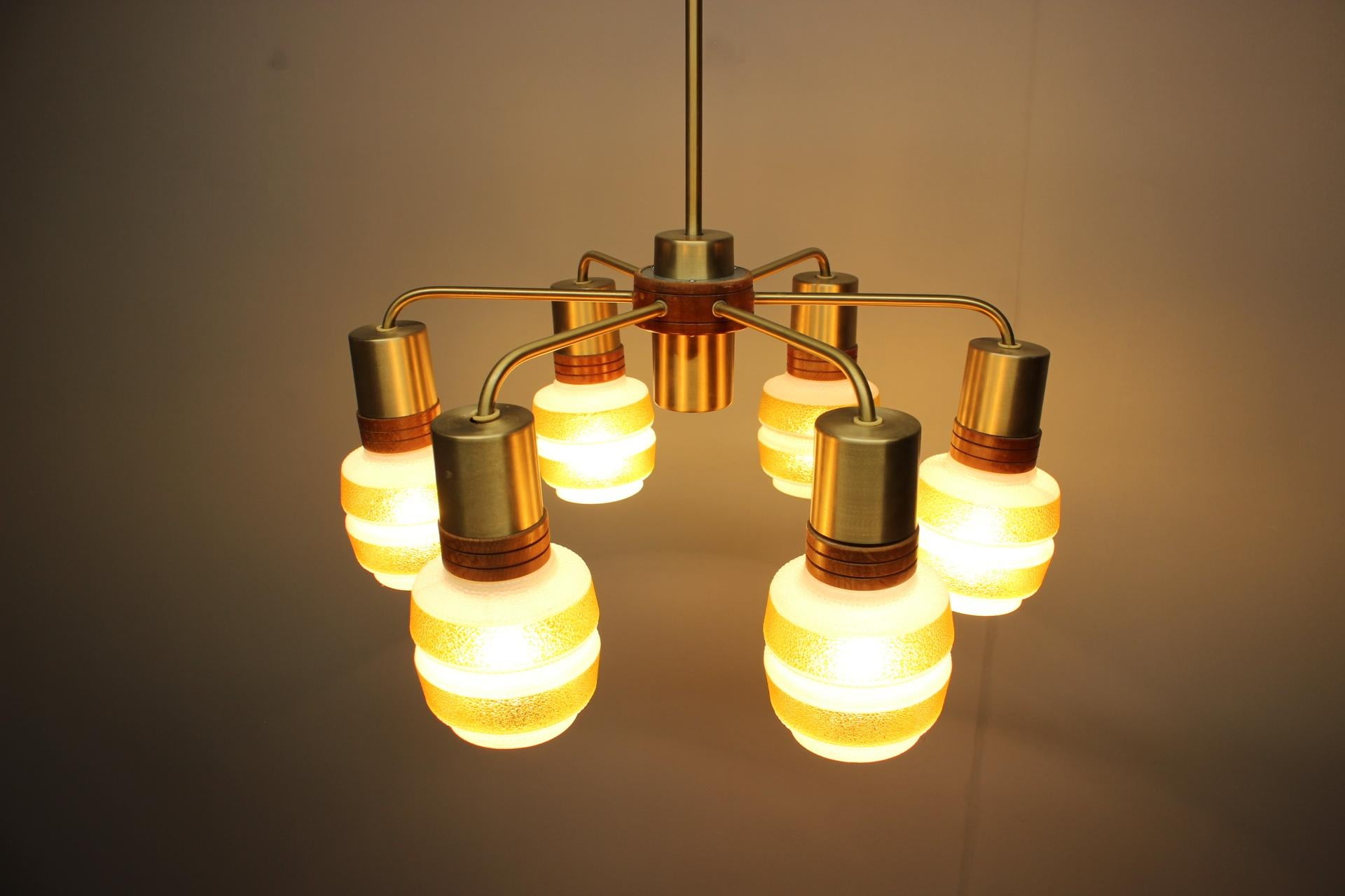 1970's Kronleuchter, Deutschland im Angebot 4