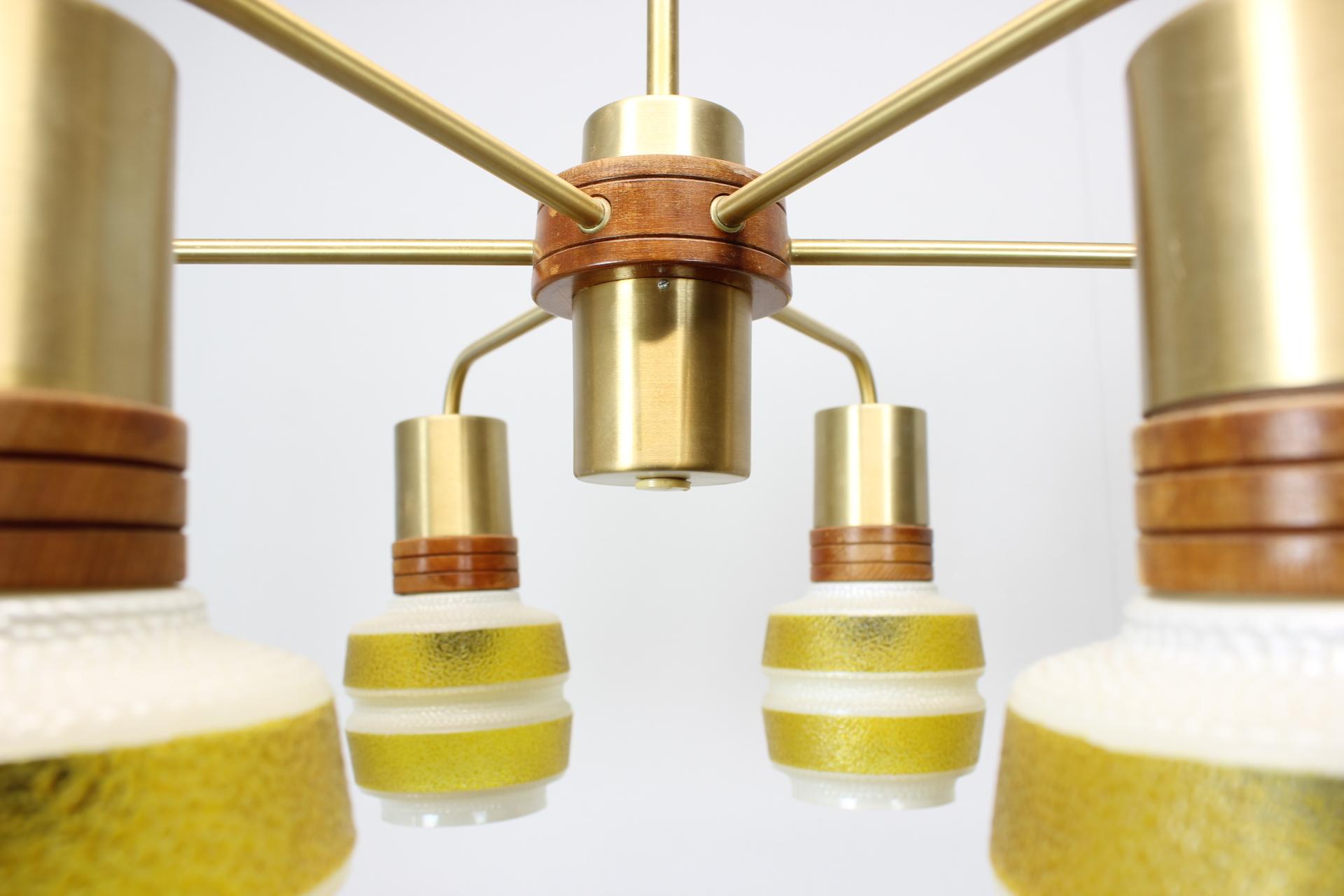 1970's Kronleuchter, Deutschland (Ende des 20. Jahrhunderts) im Angebot