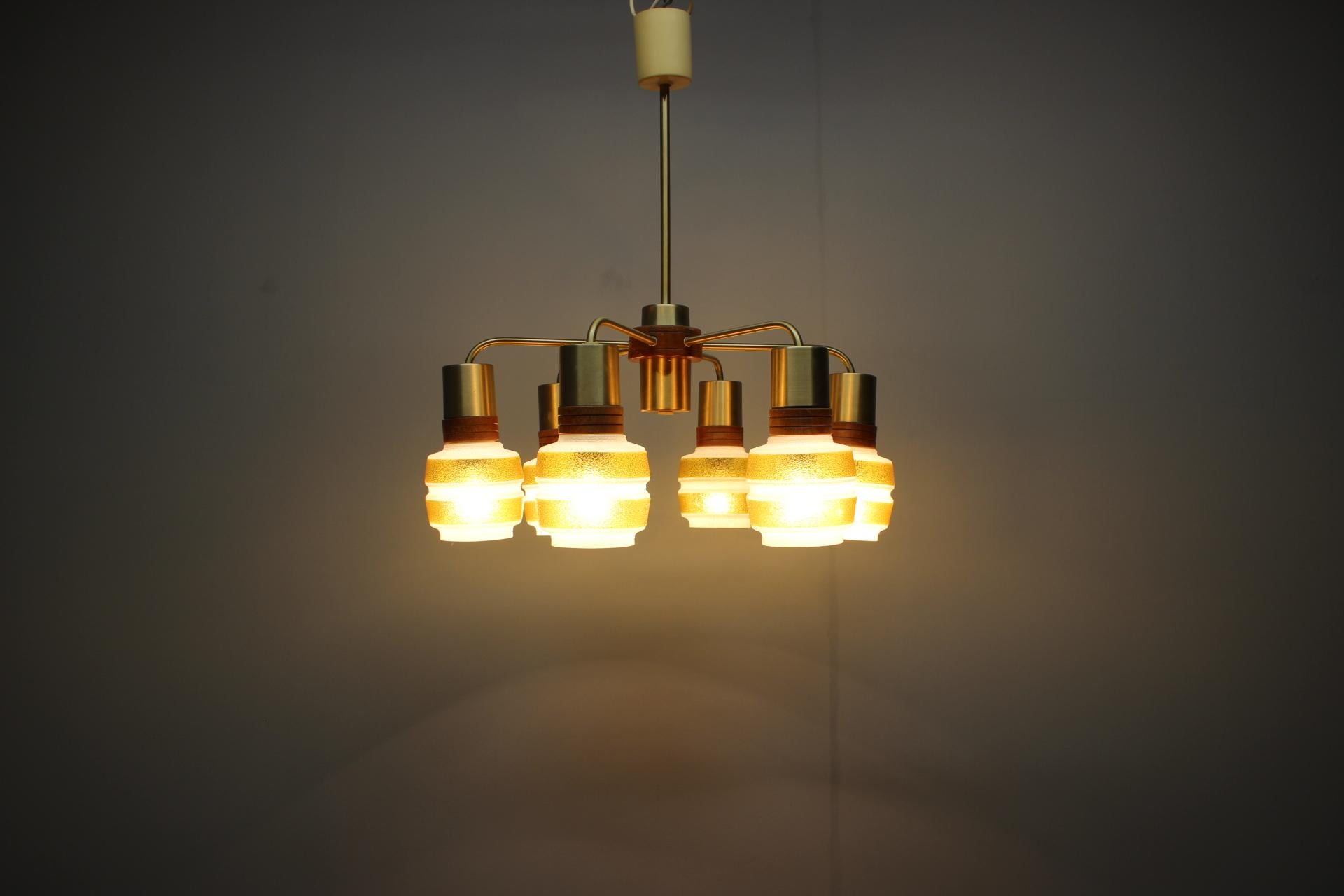 1970's Kronleuchter, Deutschland im Angebot 2