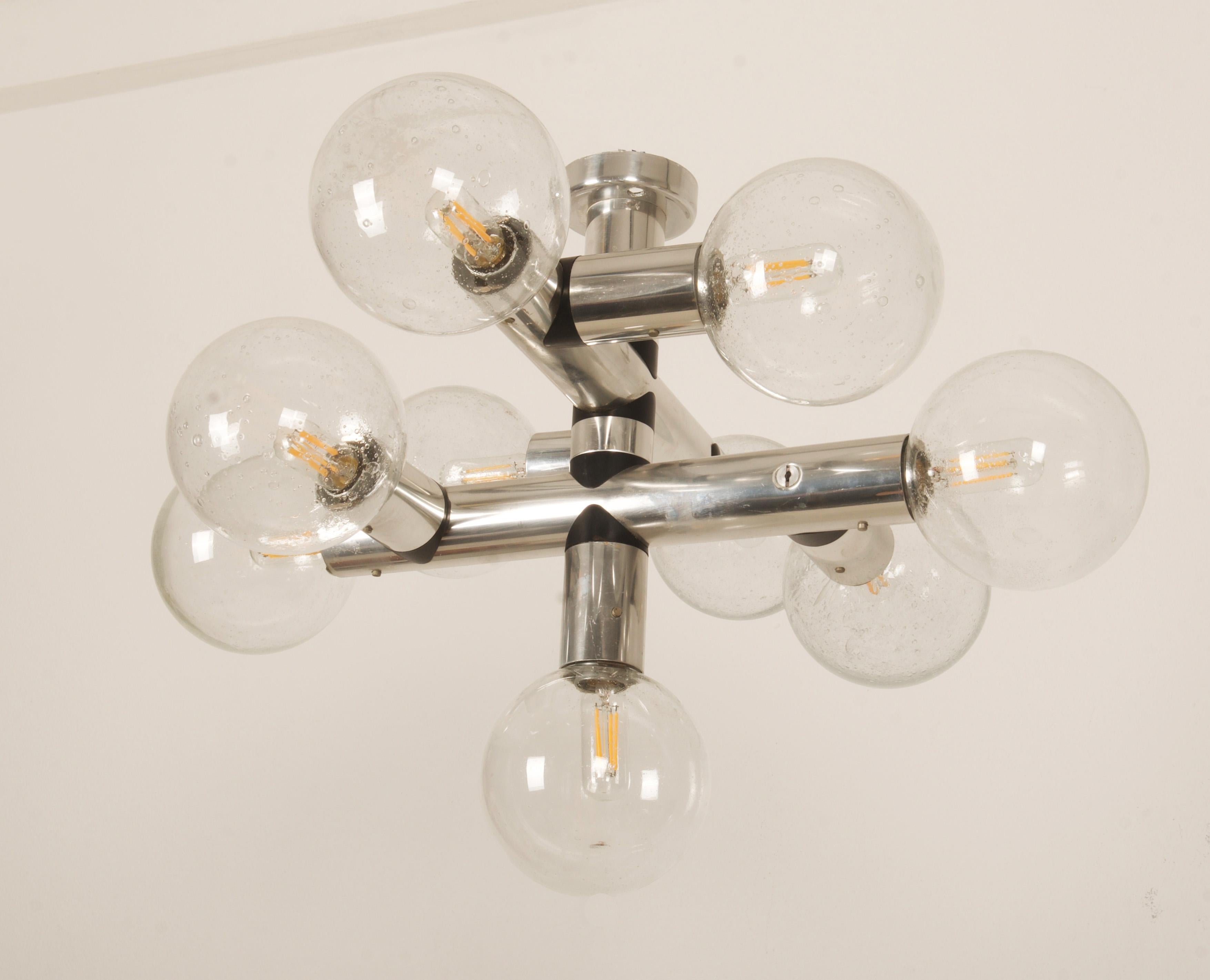 Lampadari anni '70 di Kalmar in vendita 2