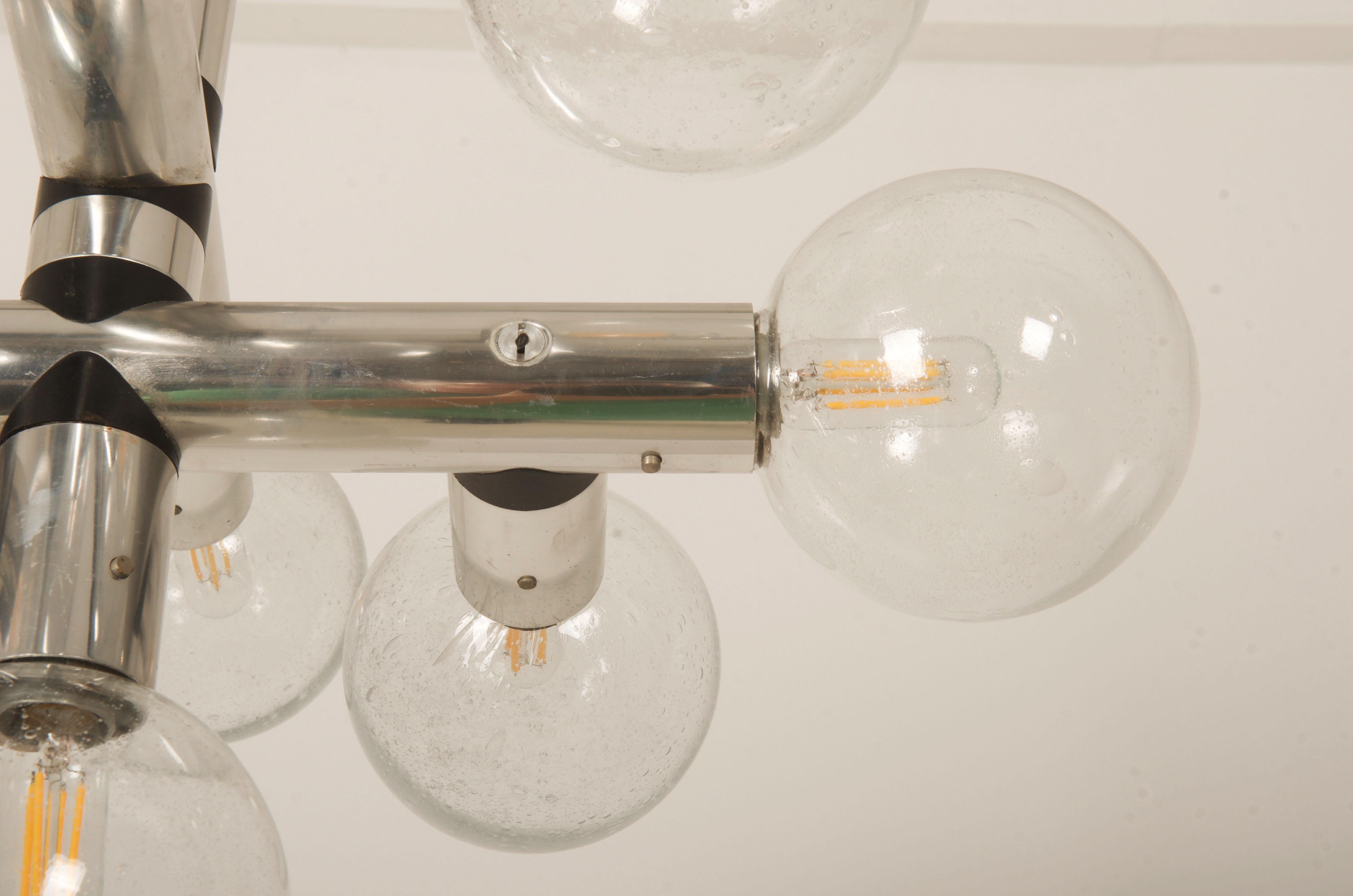 Fine XX secolo Lampadari anni '70 di Kalmar in vendita