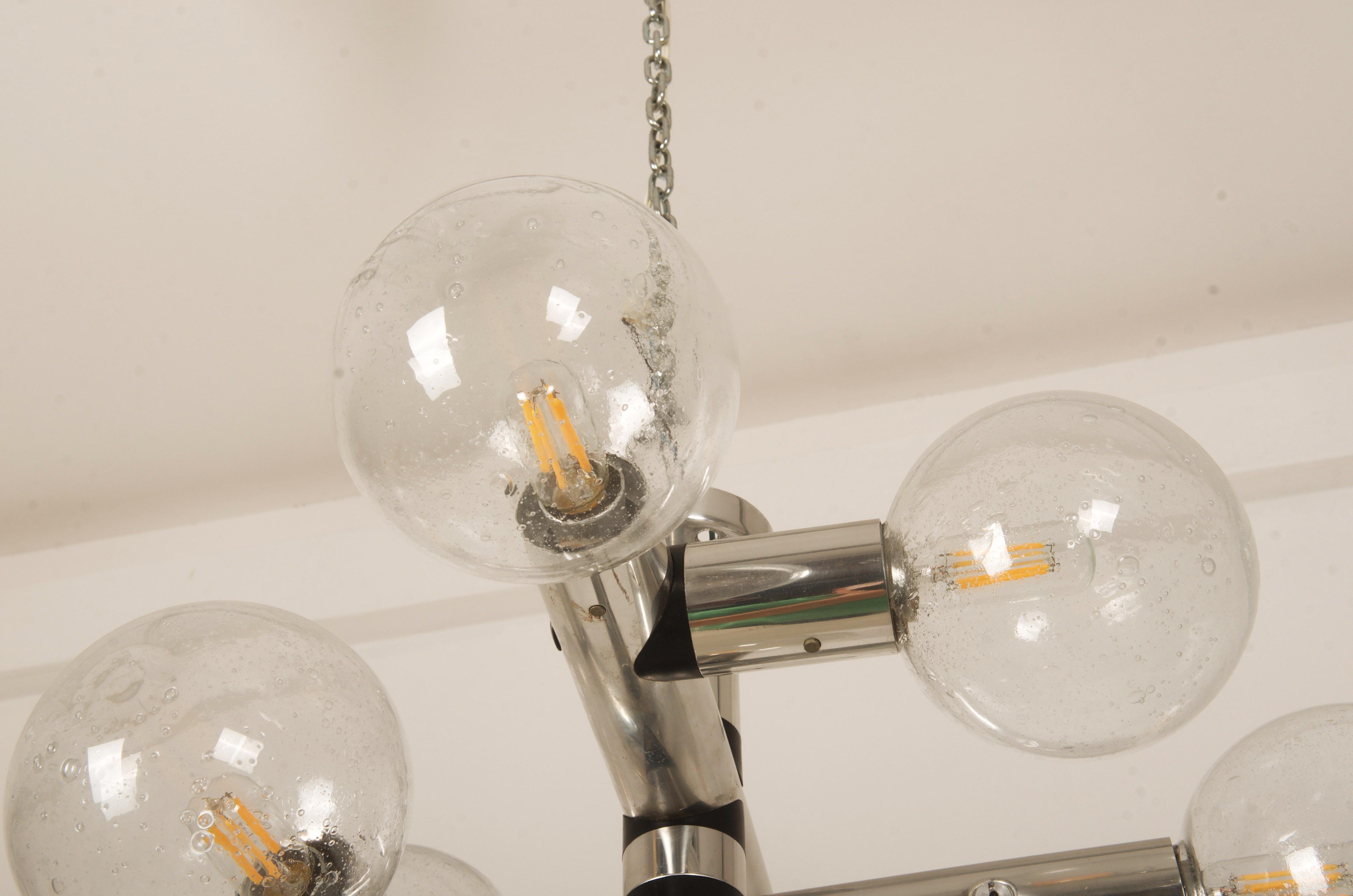 Lampadari anni '70 di Kalmar in vendita 1