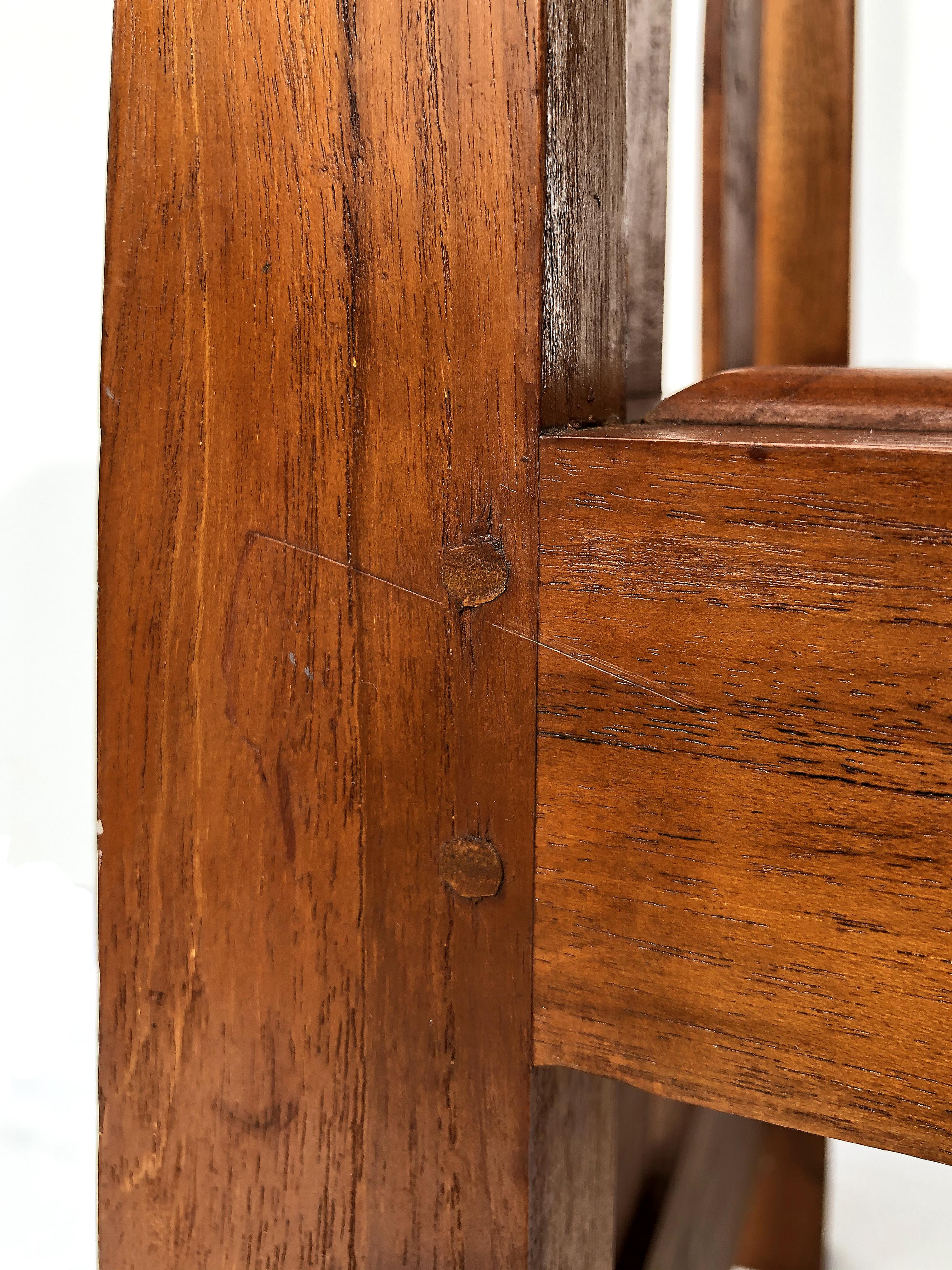Wood 1970s Charles Rennie Mackintosh High-Back Chairs, Pair