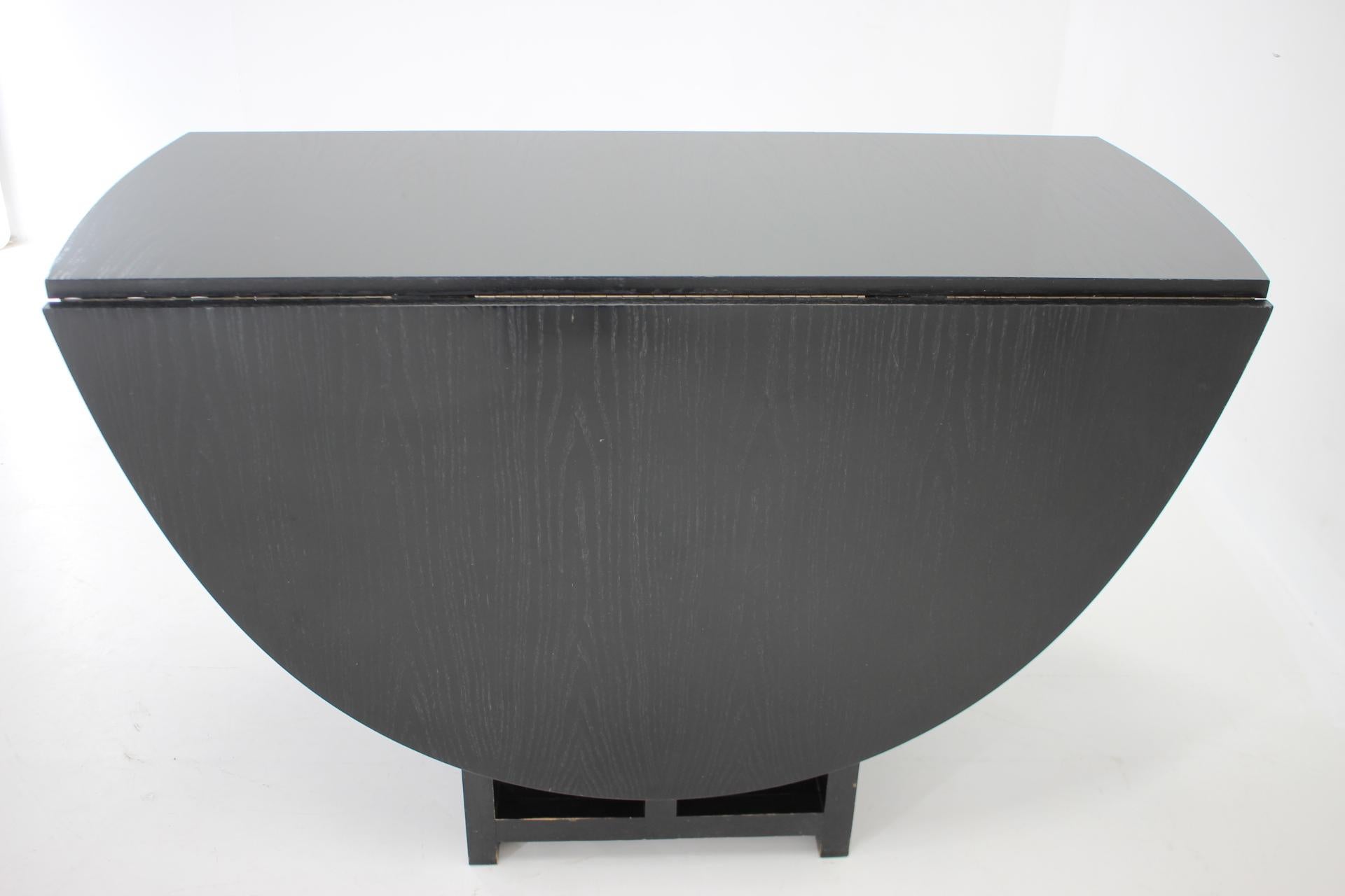 1970s Charles Rennie Mackintosh Oval Dining Table 322 Ds1 for Cassina, Italy 3