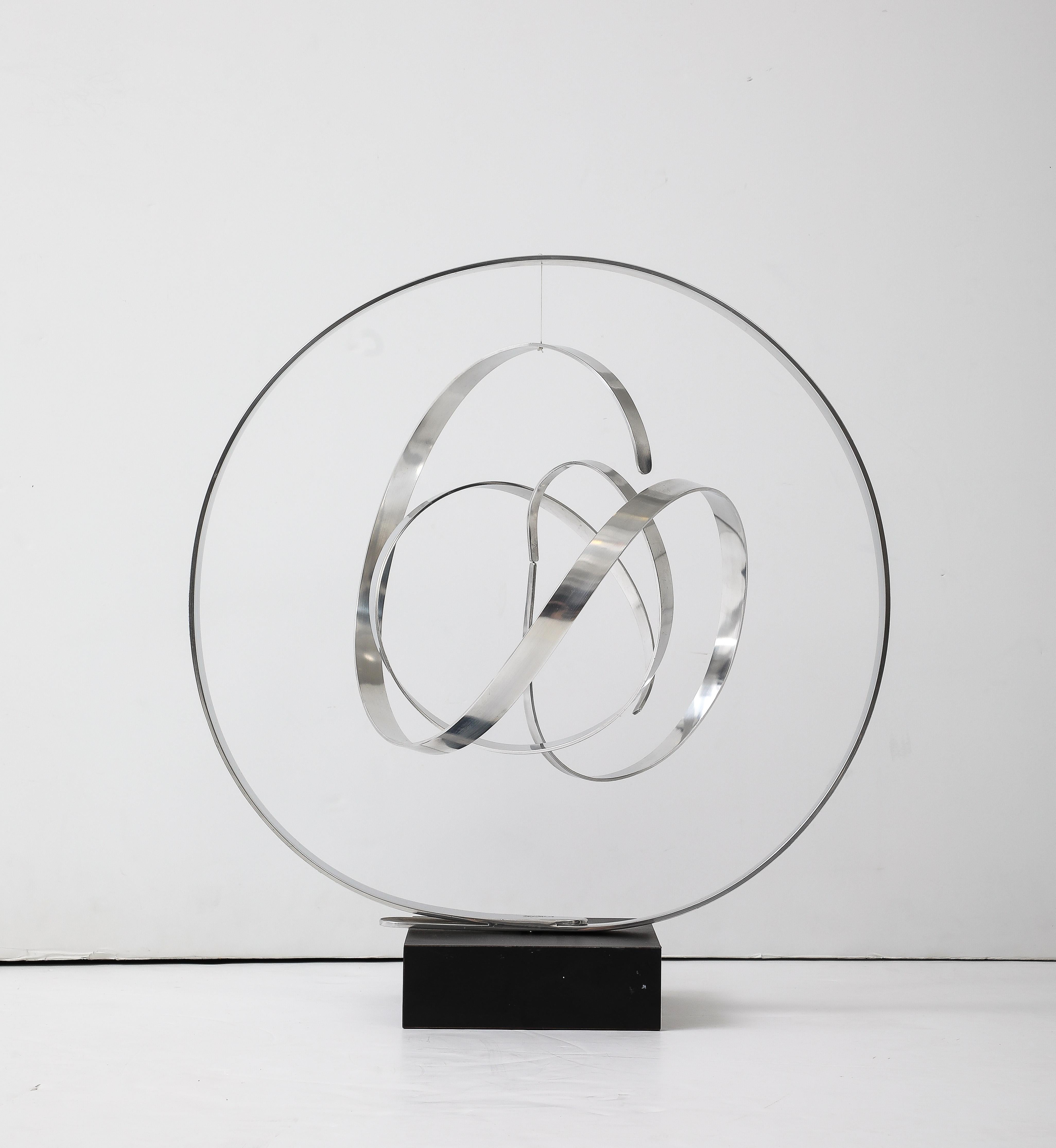Américain Grande sculpture cinétique moderniste Charles Taylor des années 1970 en vente
