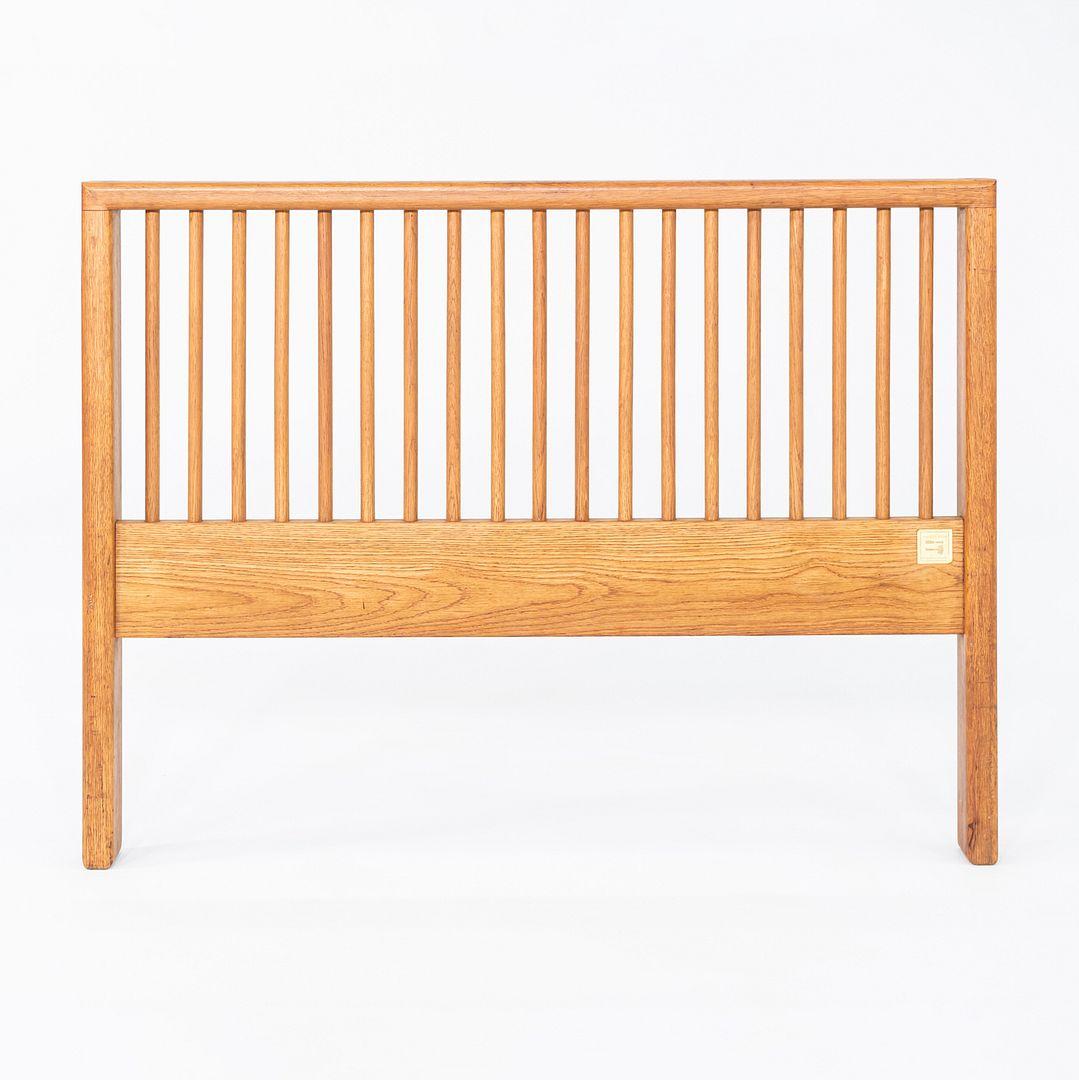1970s Charles Webb Twin Size Headboard in American White Oak For Sale 5