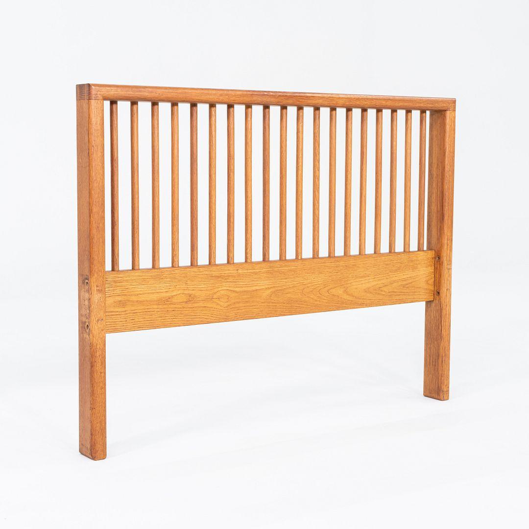 Late 20th Century 1970s Charles Webb Twin Size Headboard in American White Oak For Sale