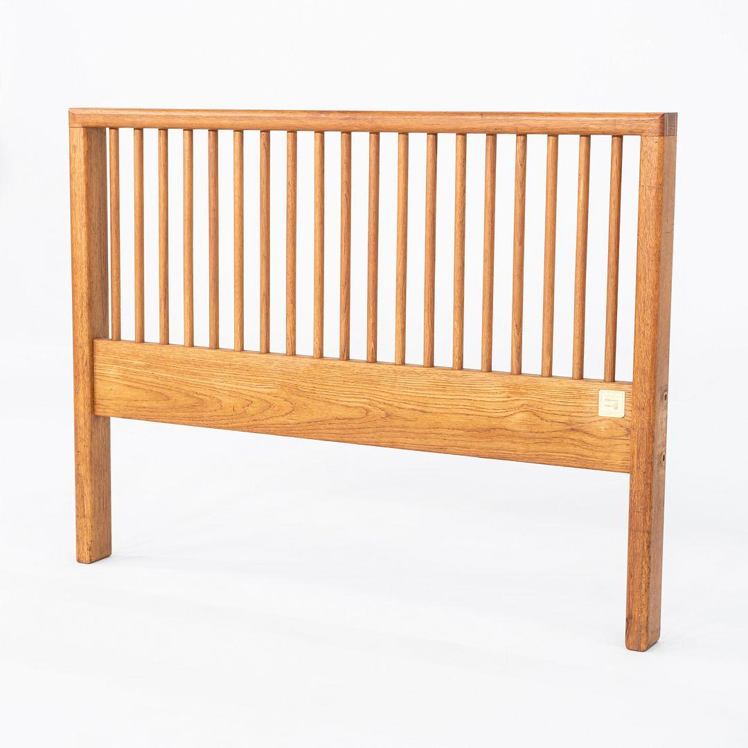 1970s Charles Webb Twin Size Headboard in American White Oak For Sale 4