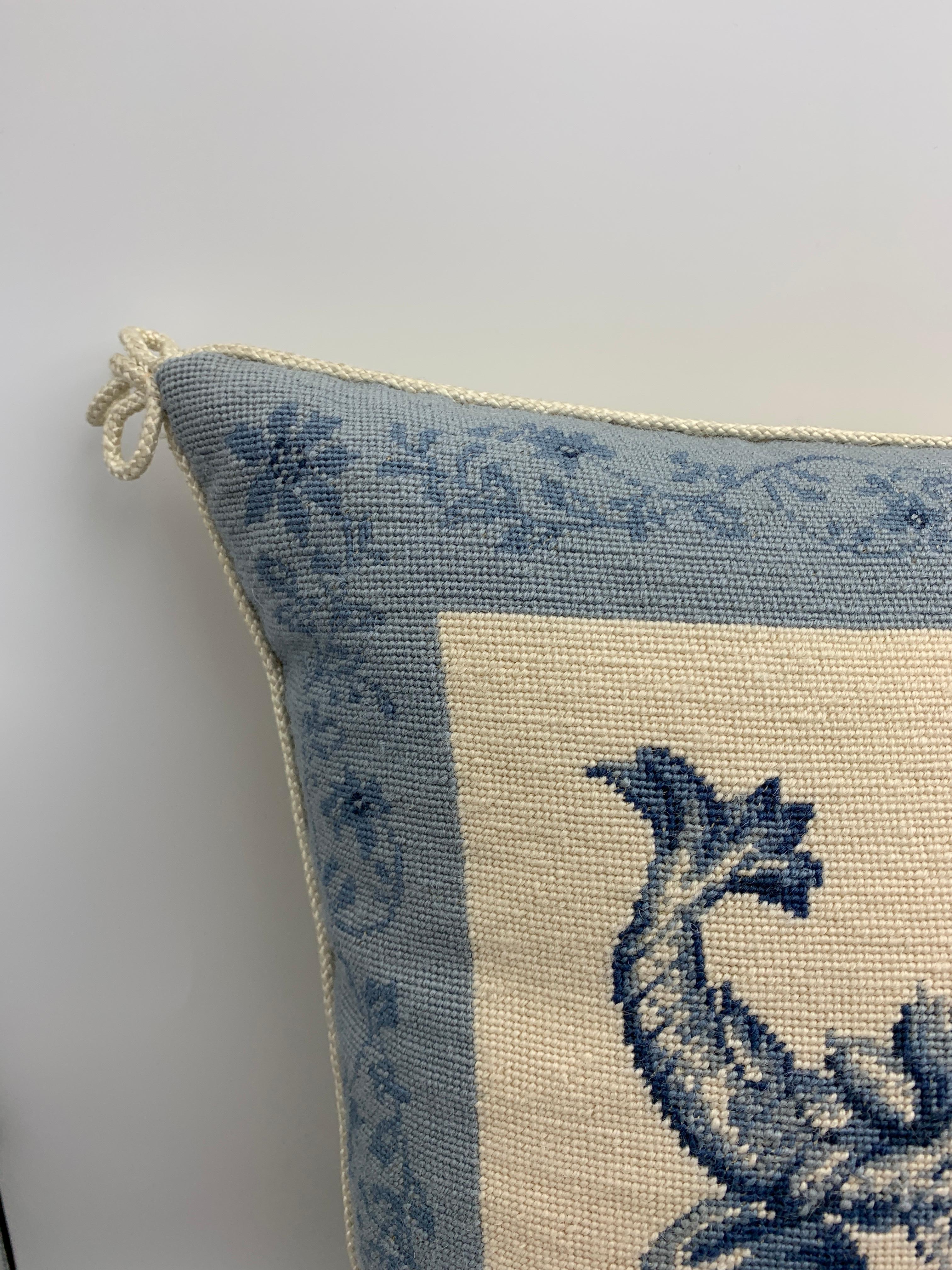 chinoiserie needlepoint