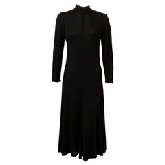 1970's Chloe by Karl Lagerfeld Little Black Dress