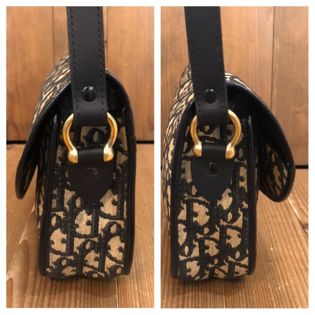 Bolso Vintage CHRISTIAN DIOR Negro Trotter Jacquard 2