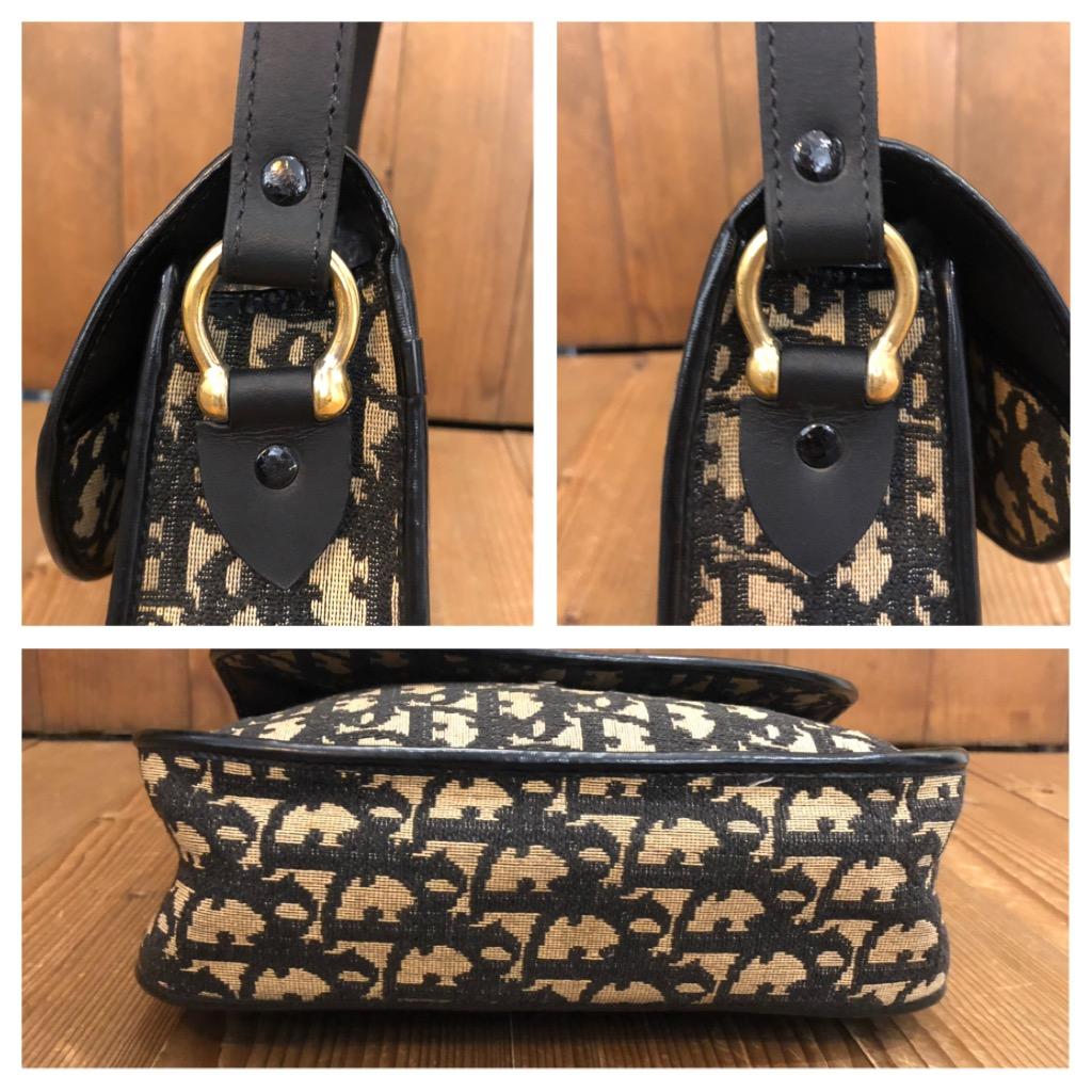 Bolso Vintage CHRISTIAN DIOR Negro Trotter Jacquard 3