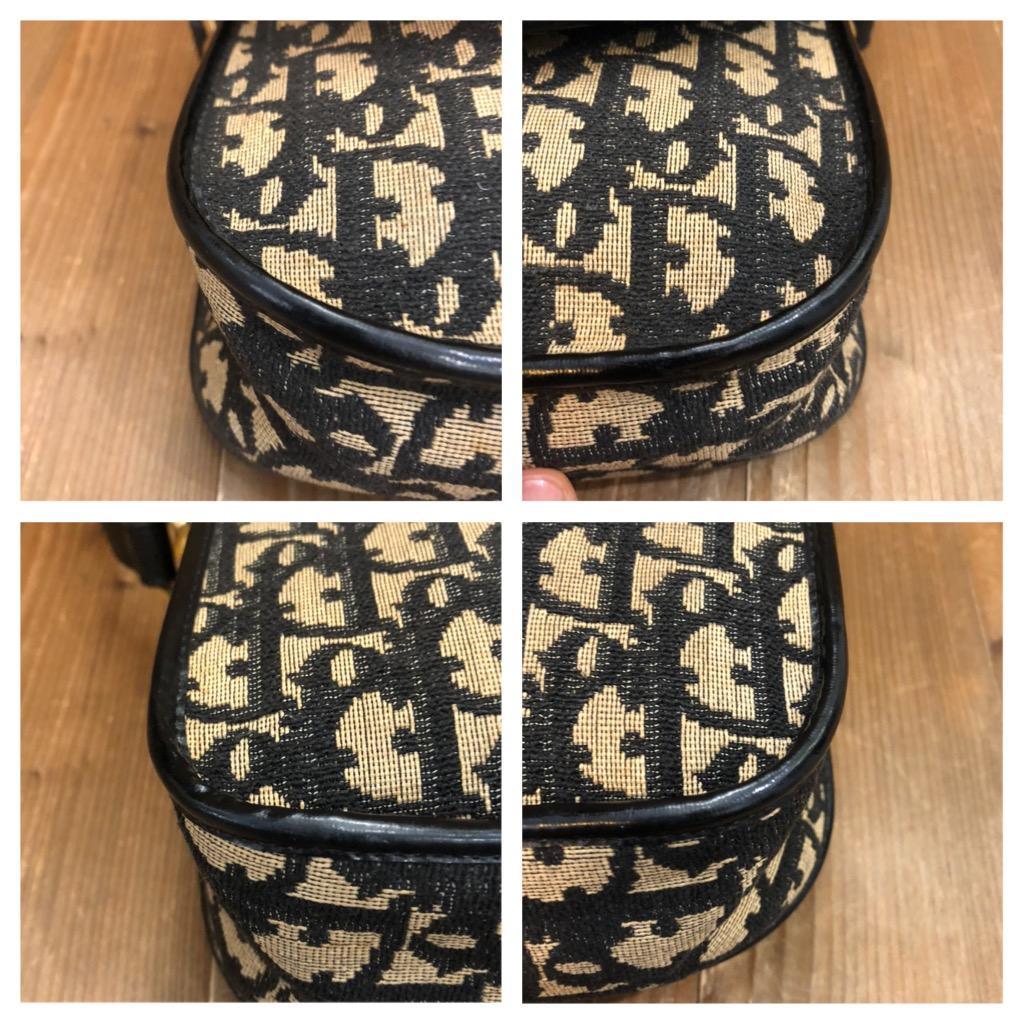 Bolso Vintage CHRISTIAN DIOR Negro Trotter Jacquard 4