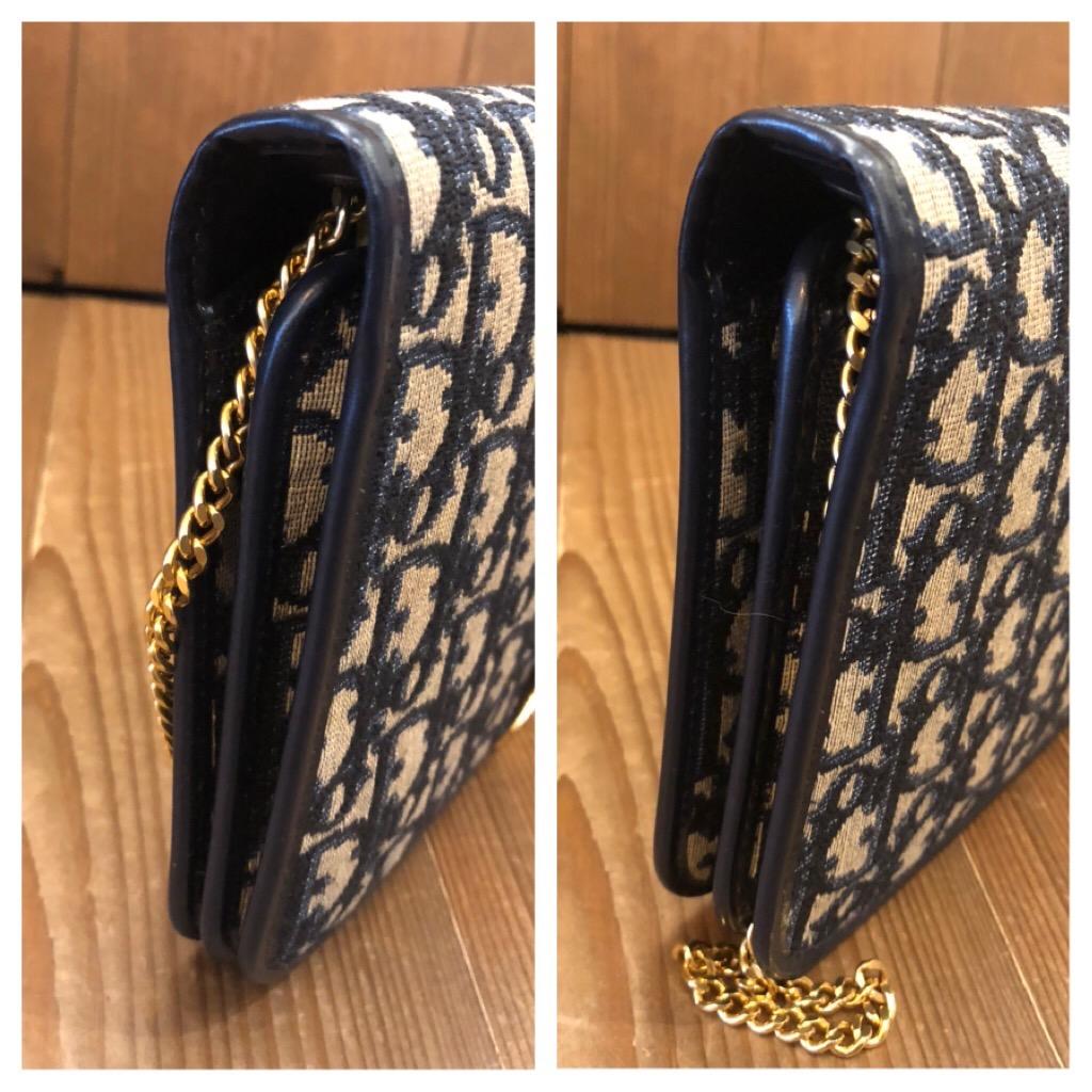 dior bag with gold chain