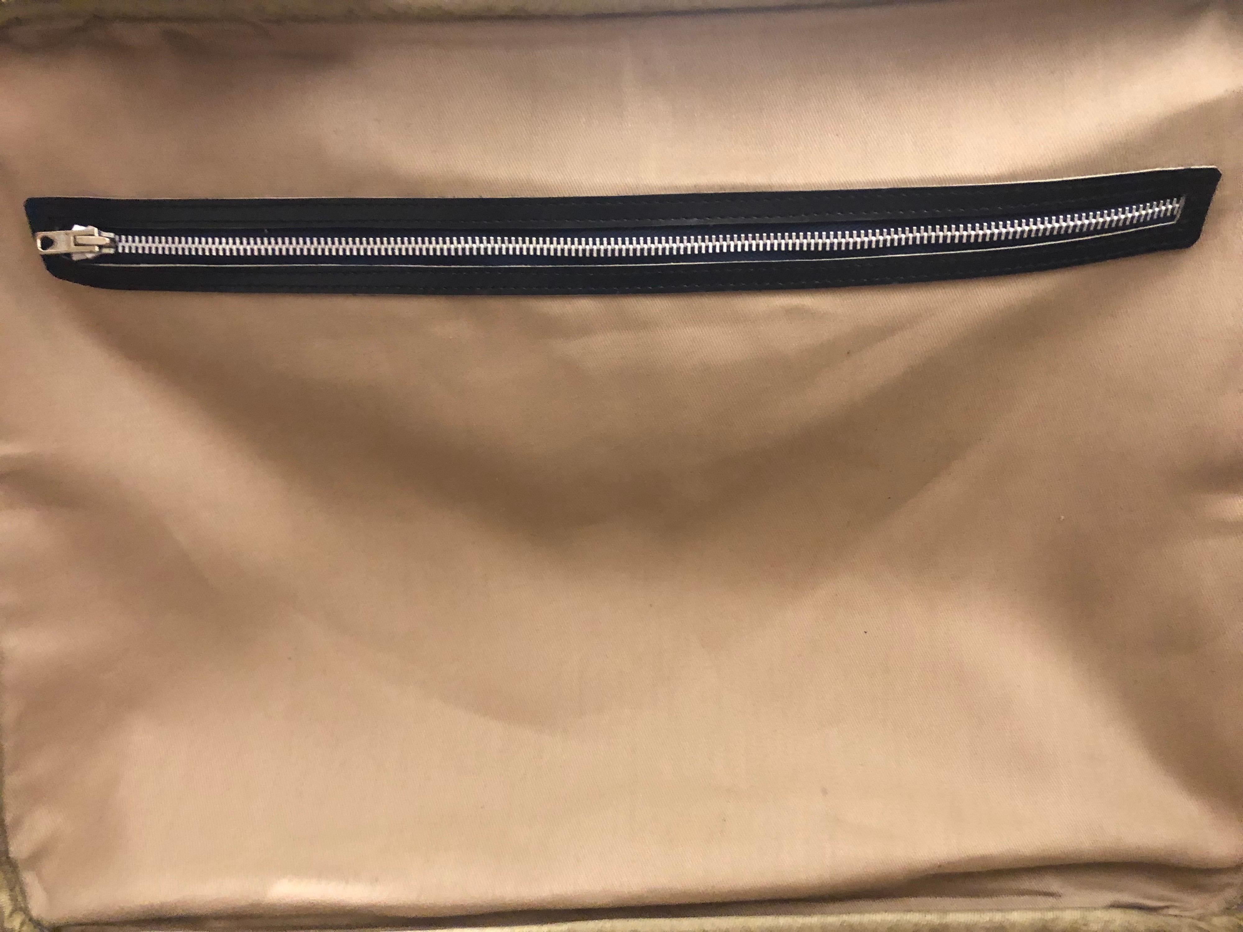 1970er Christian Dior Marineblauer Trotter-Jacquard-Anzug mit weicher Seite Größe 50 6