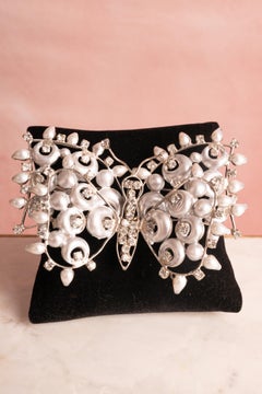 Dior Haute Couture "Butterfly" brooch by the Gripoix workshop circa 1970