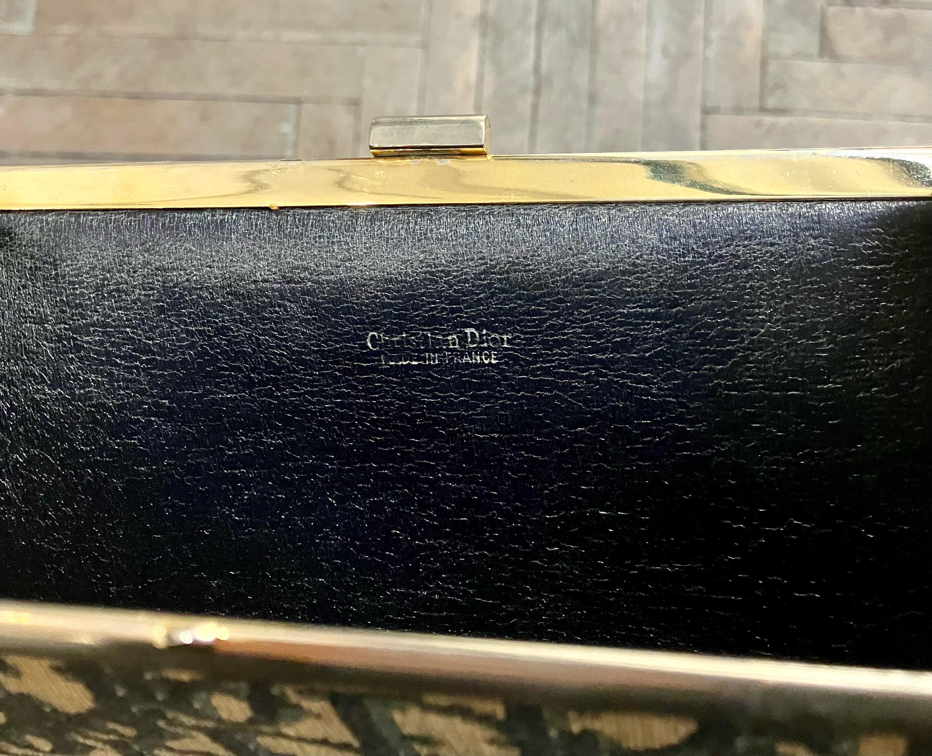 Women's 1970s Christian Dior Trotter Clutch Bag For Sale