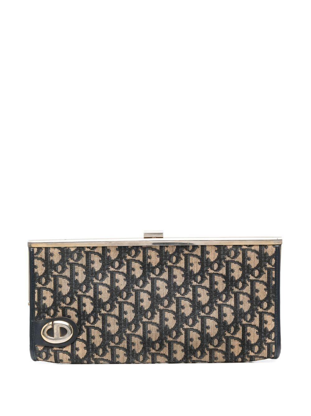 1970s Christian Dior Trotter Clutch Bag For Sale 1