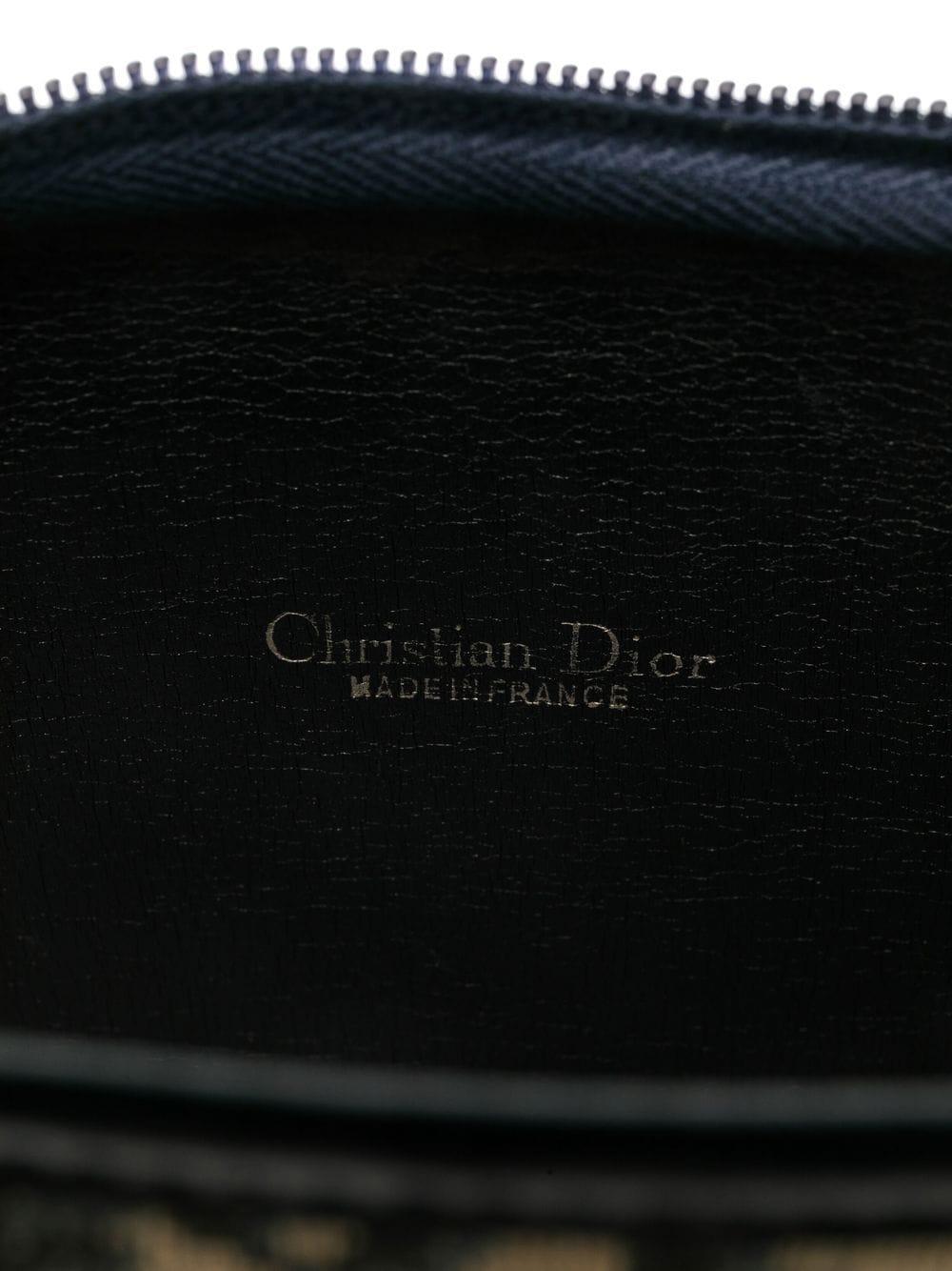 1970er Christian Dior Trotter Umhängetasche mit Reißverschluss im Angebot 2