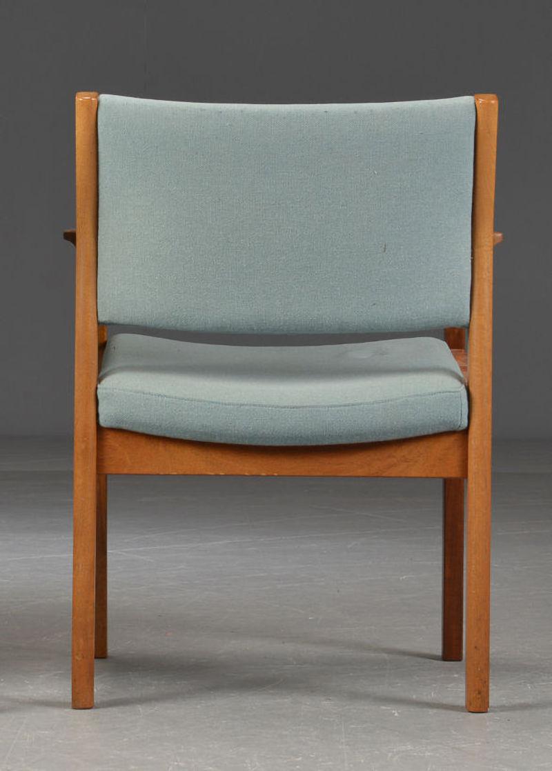 Set di due poltrone danesi in mogano di Christian Hvidt degli anni '70 In condizioni buone in vendita a Knebel, DK