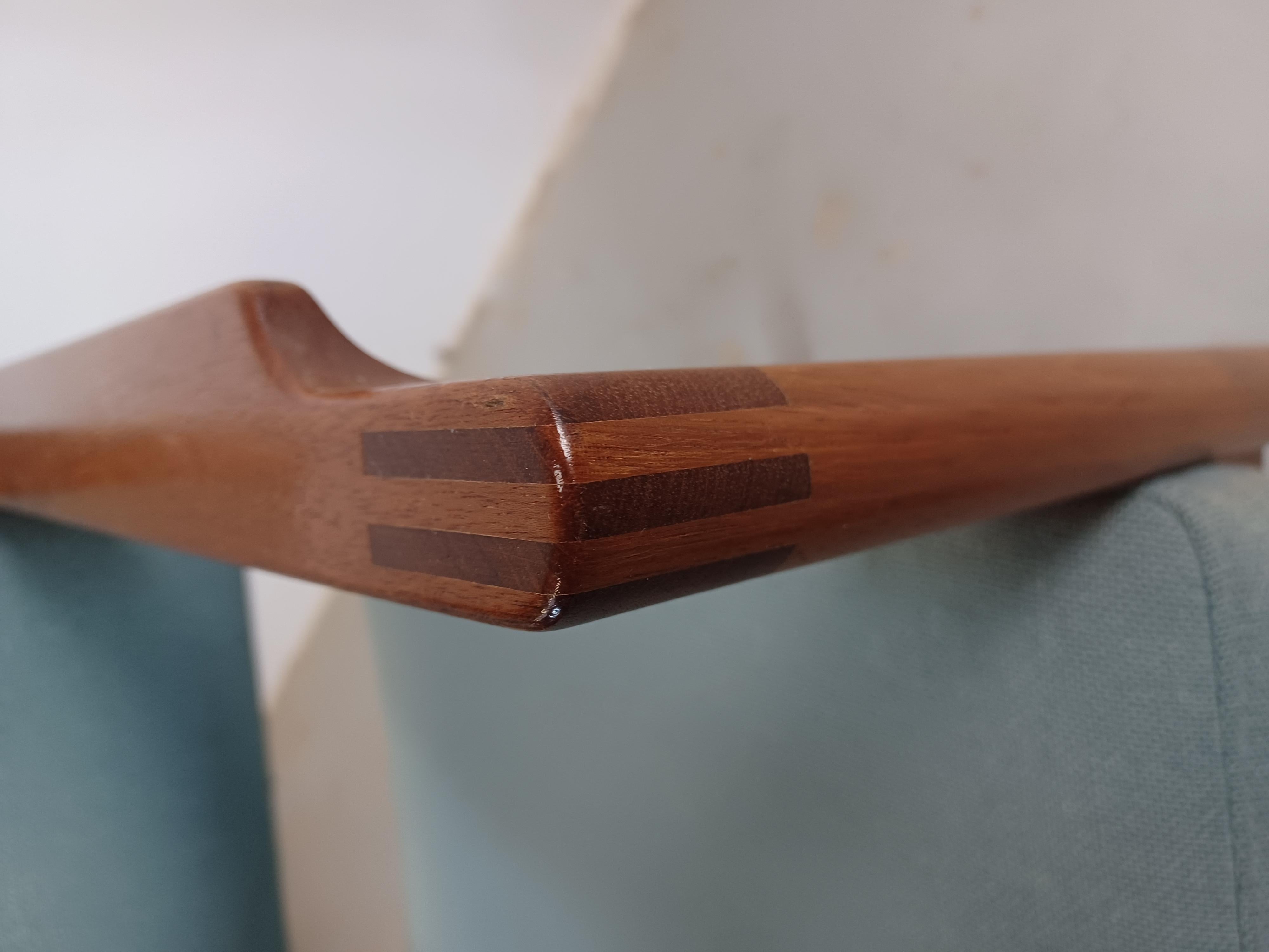 1970s Christian Hvidt Set of Two Restored Danish Armchairs in Mahogany in vendita 6