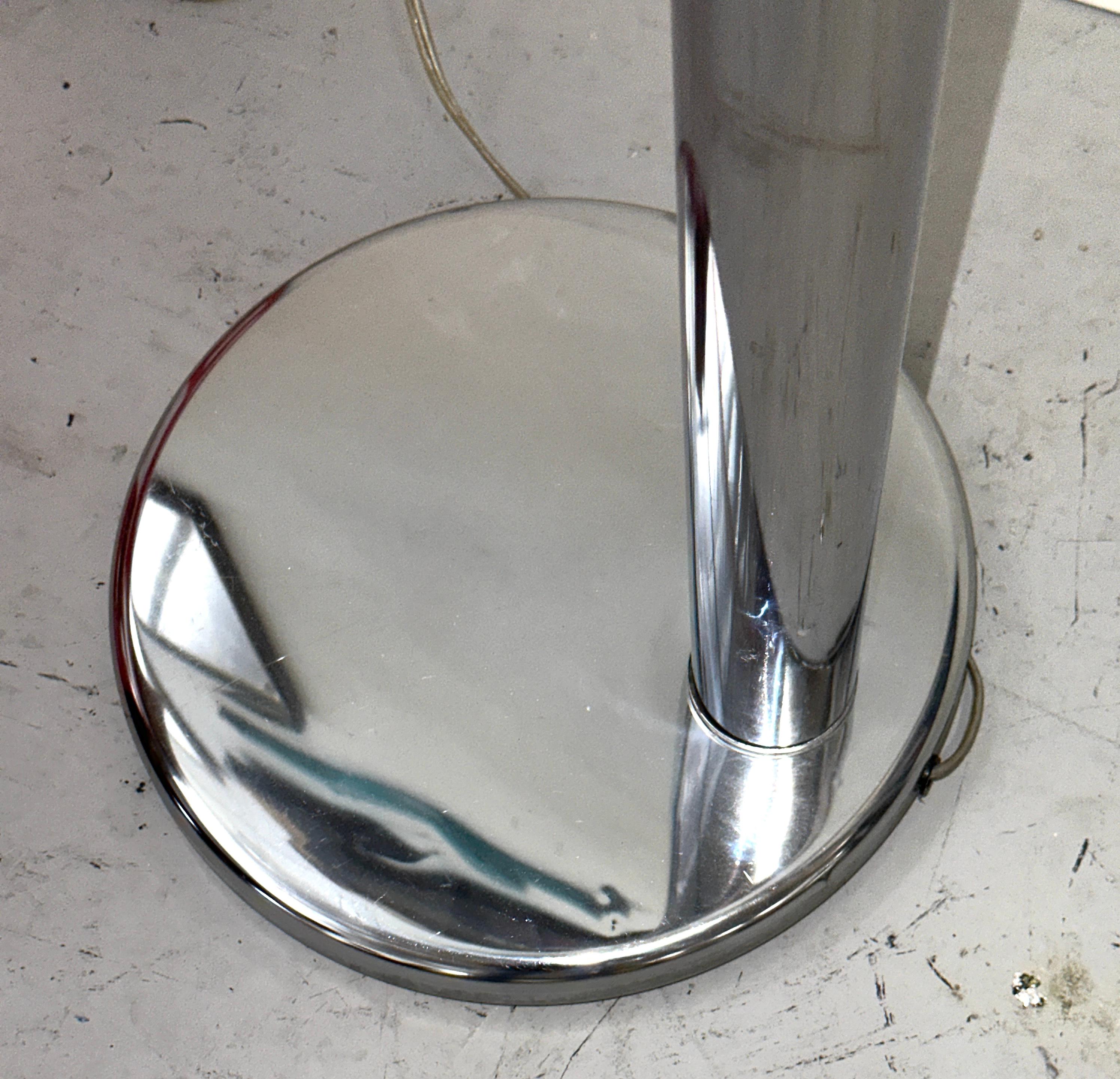 1970’s Chrome Floor Lamp by Jim Bindman for Rainbow Lamp Co 4