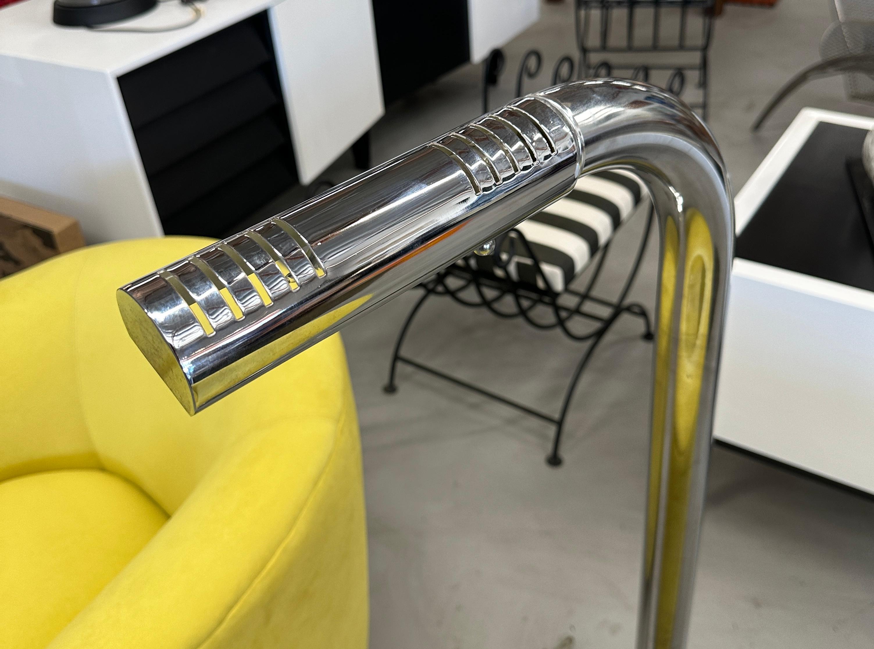 1970’s Chrome Floor Lamp by Jim Bindman for Rainbow Lamp Co 7