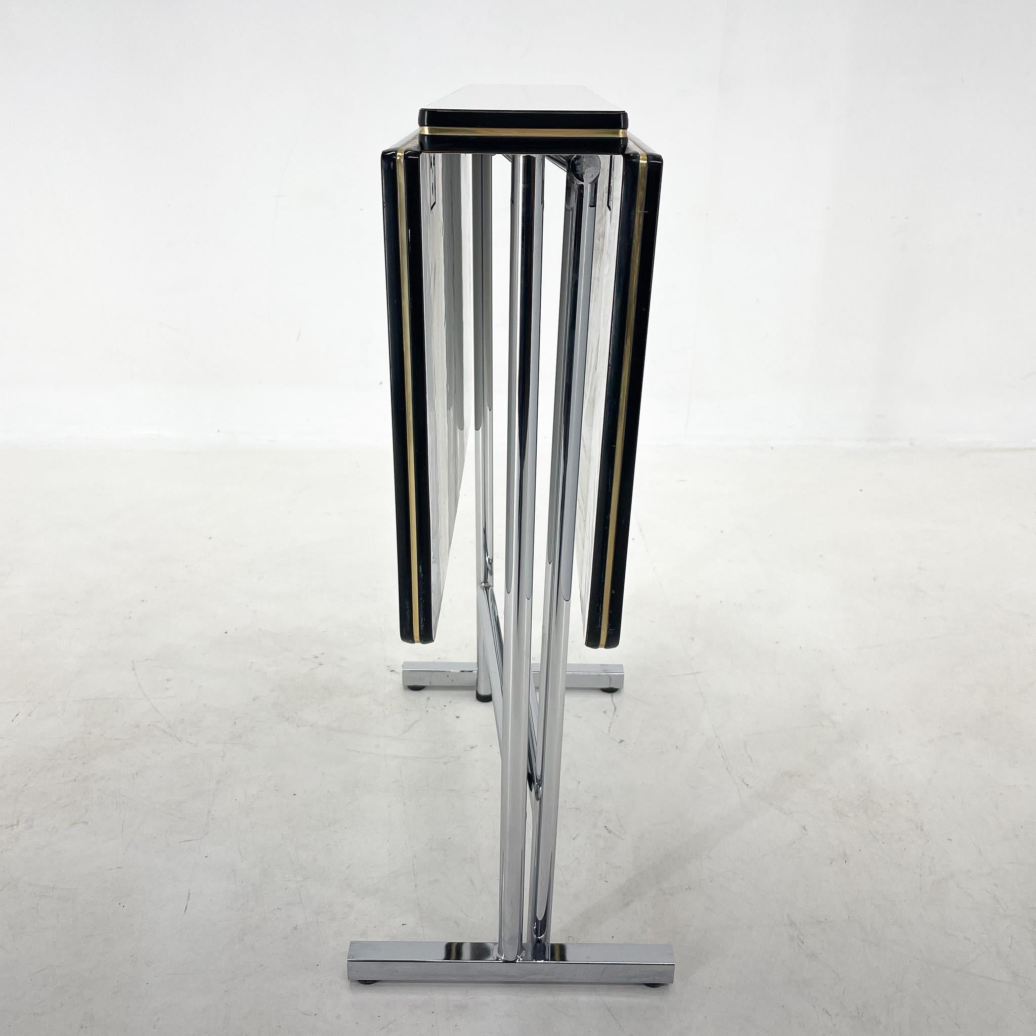 1970's Chrome & Formica Folding Table 4